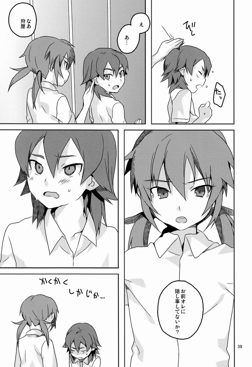 [AMEINIAS (Asami Kei)] Hito ni wa Soute (Inazuma Eleven GO) page 38 full