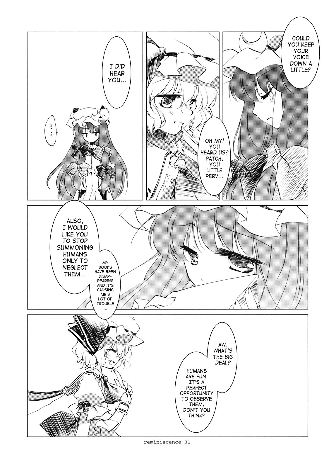 (Reitaisai 6) [FRAC (Mitsuki)] Reminiscence (Touhou Project) [English] page 29 full