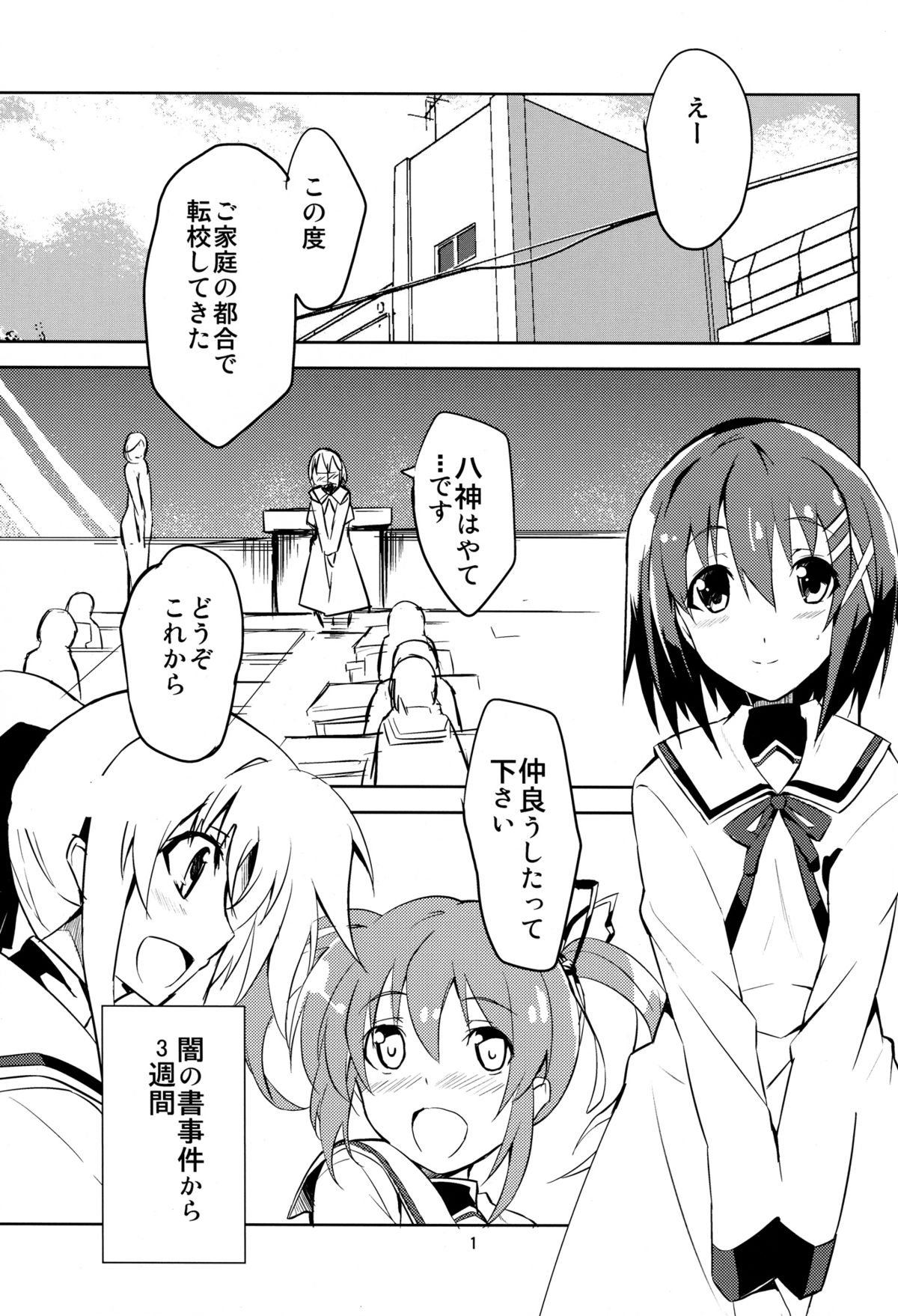 [IzumuNizm (Noshi)] HT  HAYATAIIS (Magicial Girl Lyrical Nanoha) page 3 full