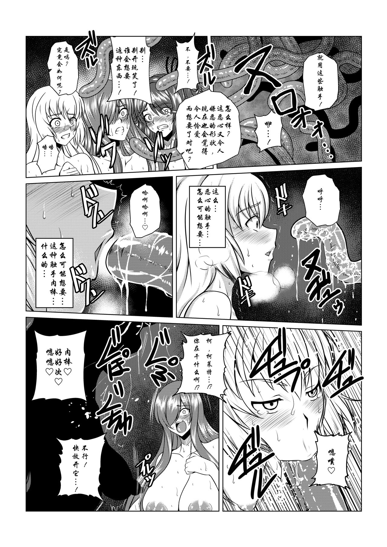 [Fuwa Fuwa Pinkchan] Tales Of DarkSide ~Sazanka~ (Tales of Series) [Chinese] [这很恶堕汉化组] page 12 full