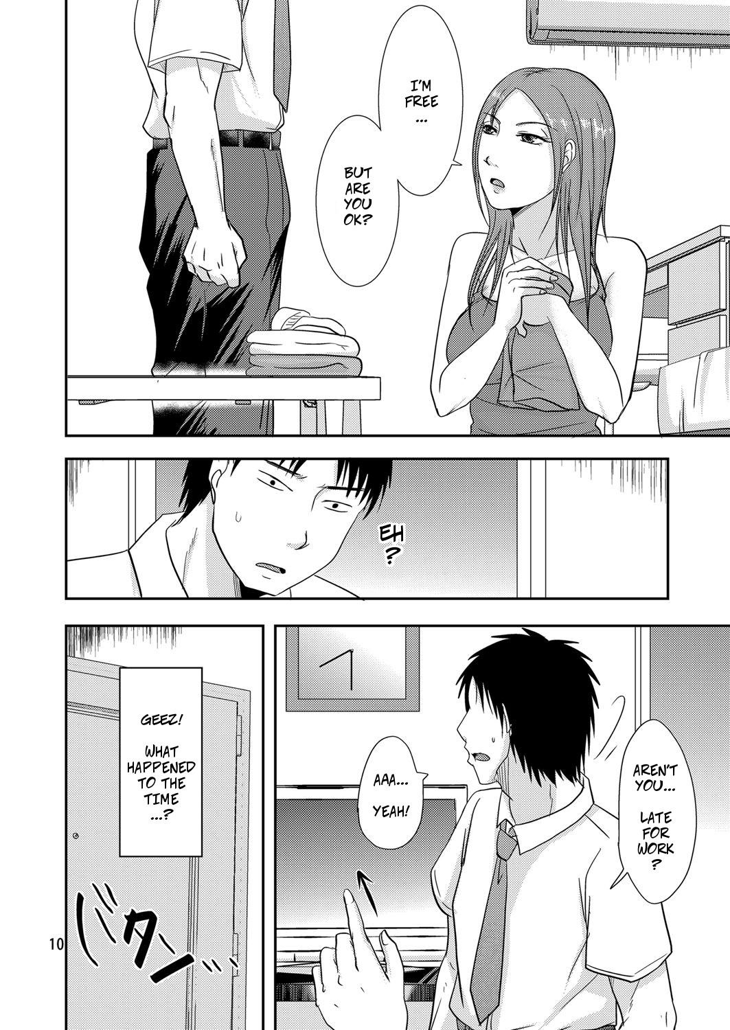 [TTSY (Kurogane Satsuki)] Otonari-san to Korette...Enkou Seikatsu!? - With My Neighbor 2 Compensated... Living!? [English] page 9 full