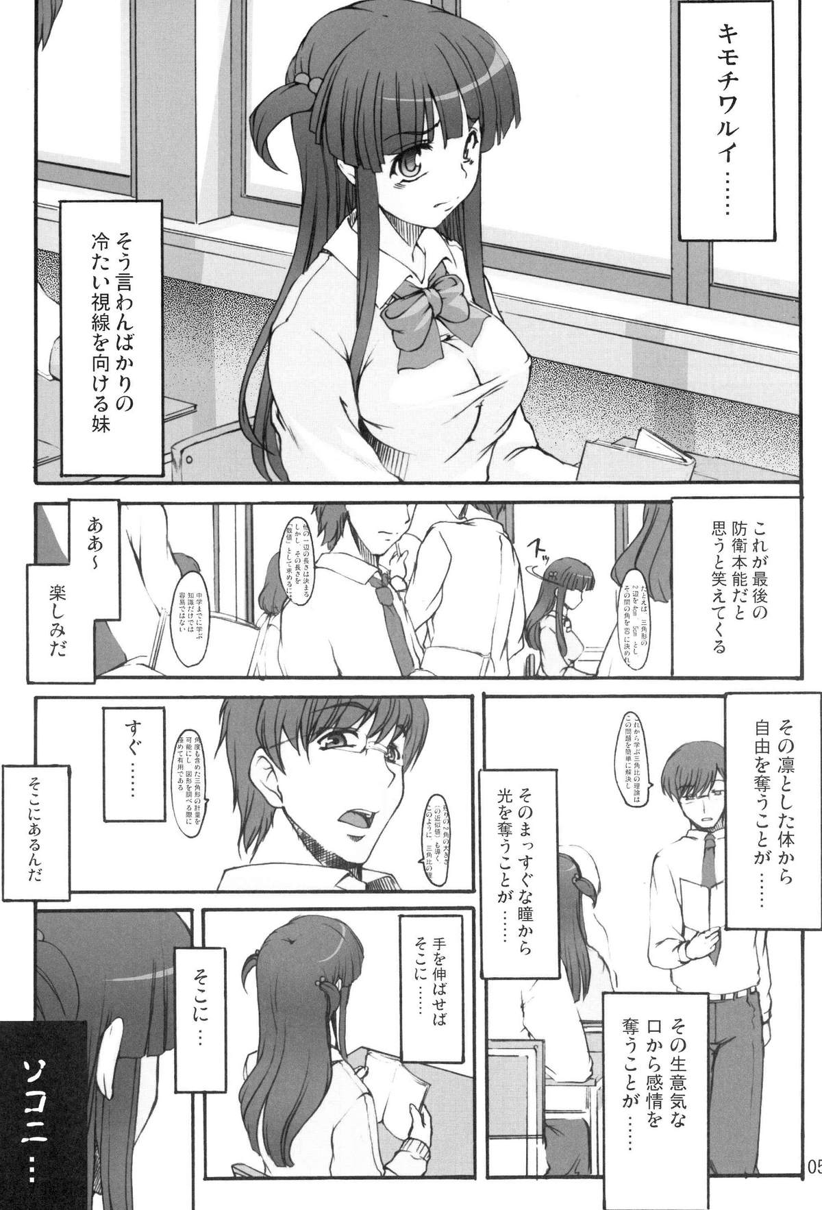 (C73) [Kirintei (Kirin Kakeru)] Tsukasa Blog page 4 full