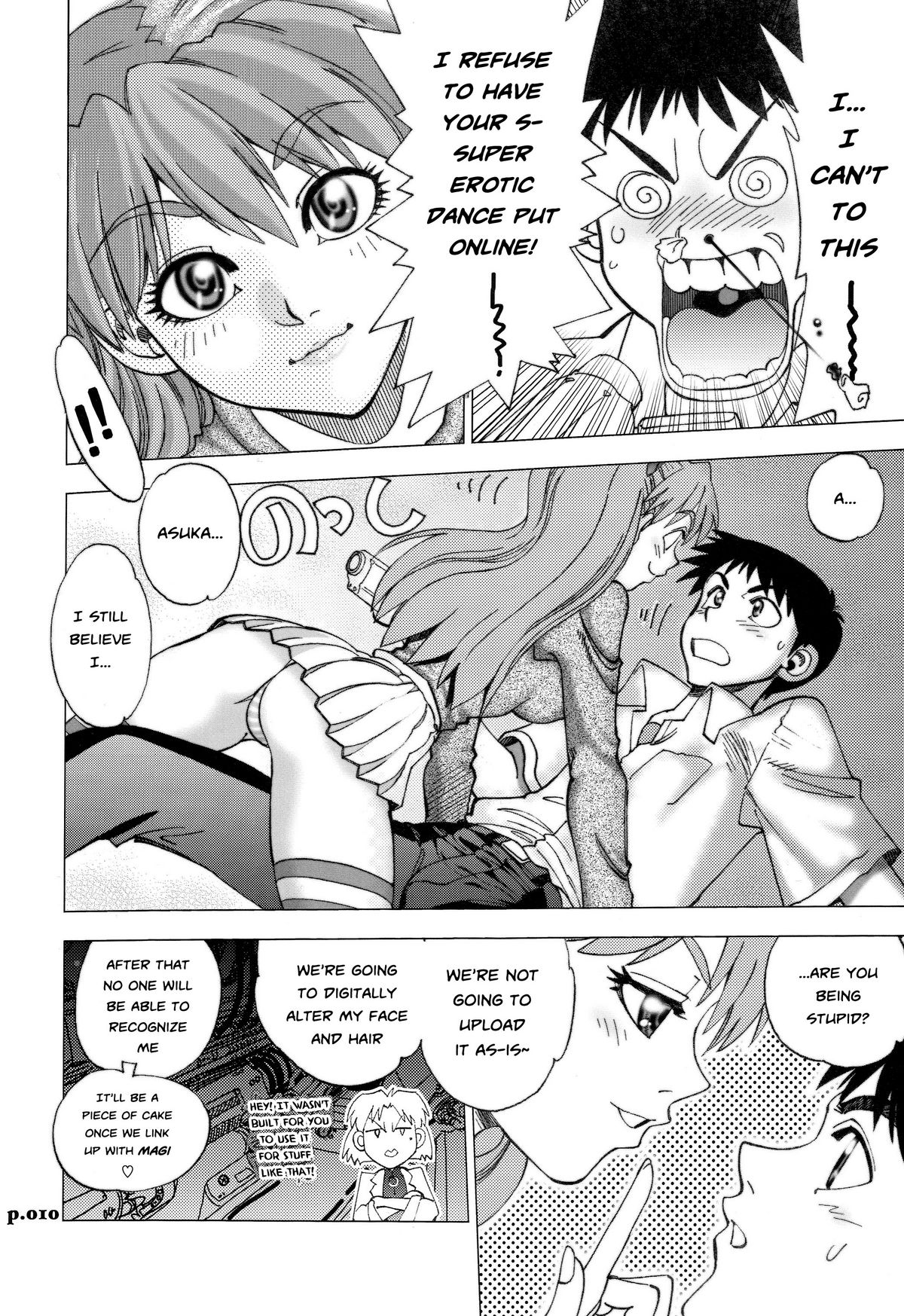 (C74) [Chuuka Mantou (Yagami Dai)] Mantou .32 (Neon Genesis Evangelion, Slayers) [English] [Risette] page 9 full