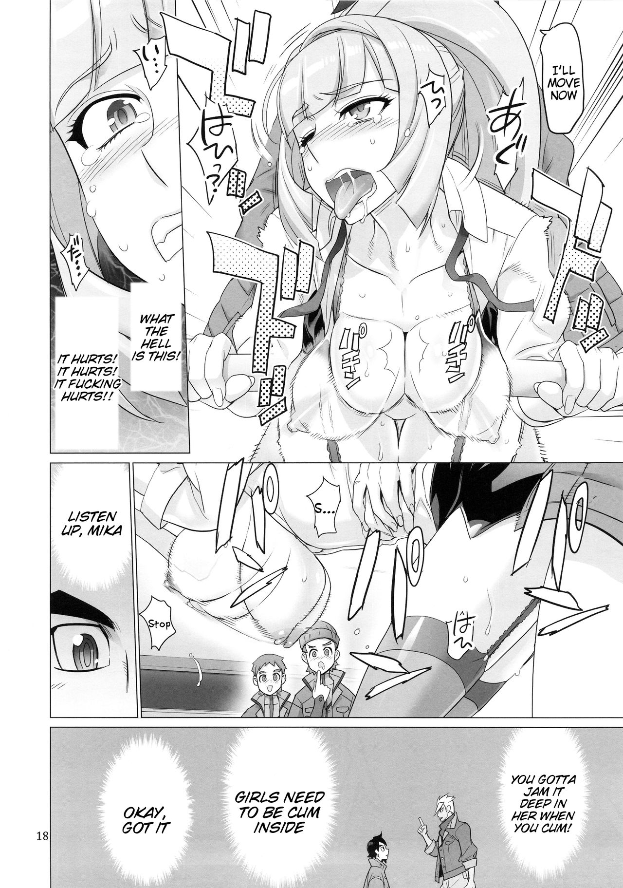 (C89) [Digital Accel Works (INAZUMA)] LOVE LOVE LOVE. (Kidou Senshi Gundam Tekketsu no Orphans) [English] [Tigoris Translates] page 18 full