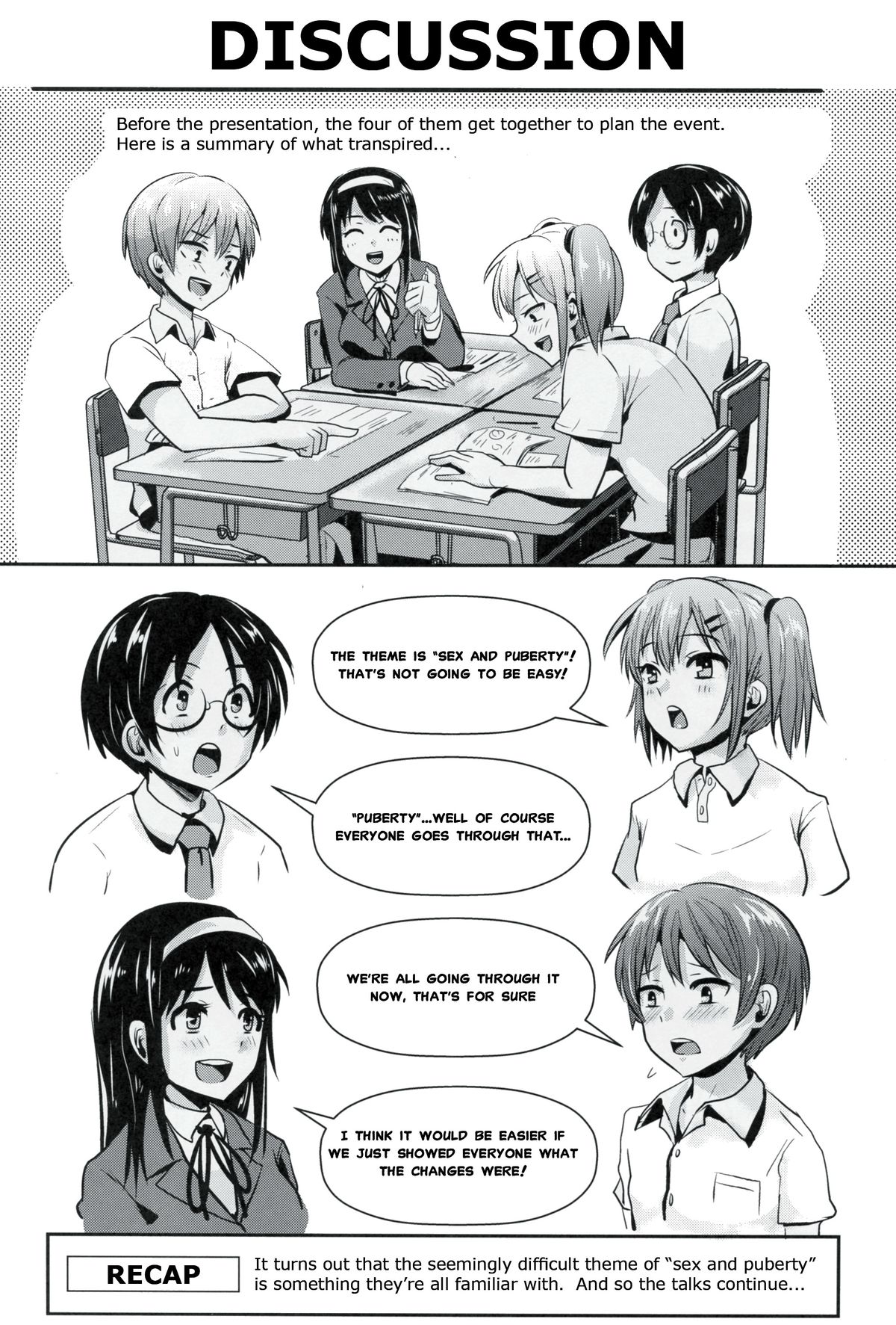 (C86) [H-SQUAD (Guglielmo)] Hokentaiiku Gakushuu Note ~Group Work Hen~ [English] page 5 full