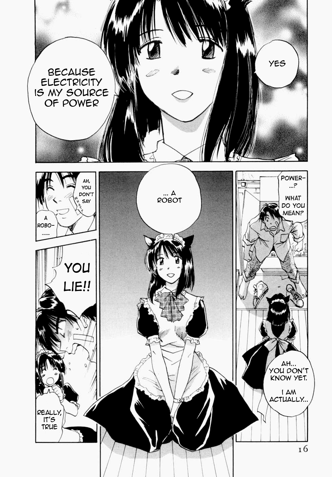 [Juichi Iogi] Maidroid Yukinojo Vol 1, Story 1-4 (Manga Sunday Comics) | [GynoidNeko] [English] [Decensored] page 17 full