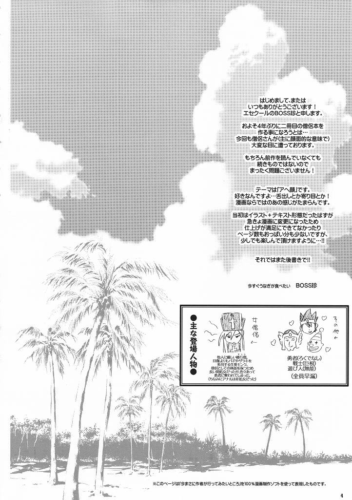 (C78) [Esecool (BOSS Chin)] Kimari Monk (Dragon Quest III) page 3 full