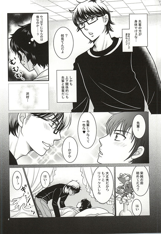 (Winning Shot 2) [SG (naoko)] Ore no kareshi wa E Cup Emerald (Daiya no Ace) page 3 full