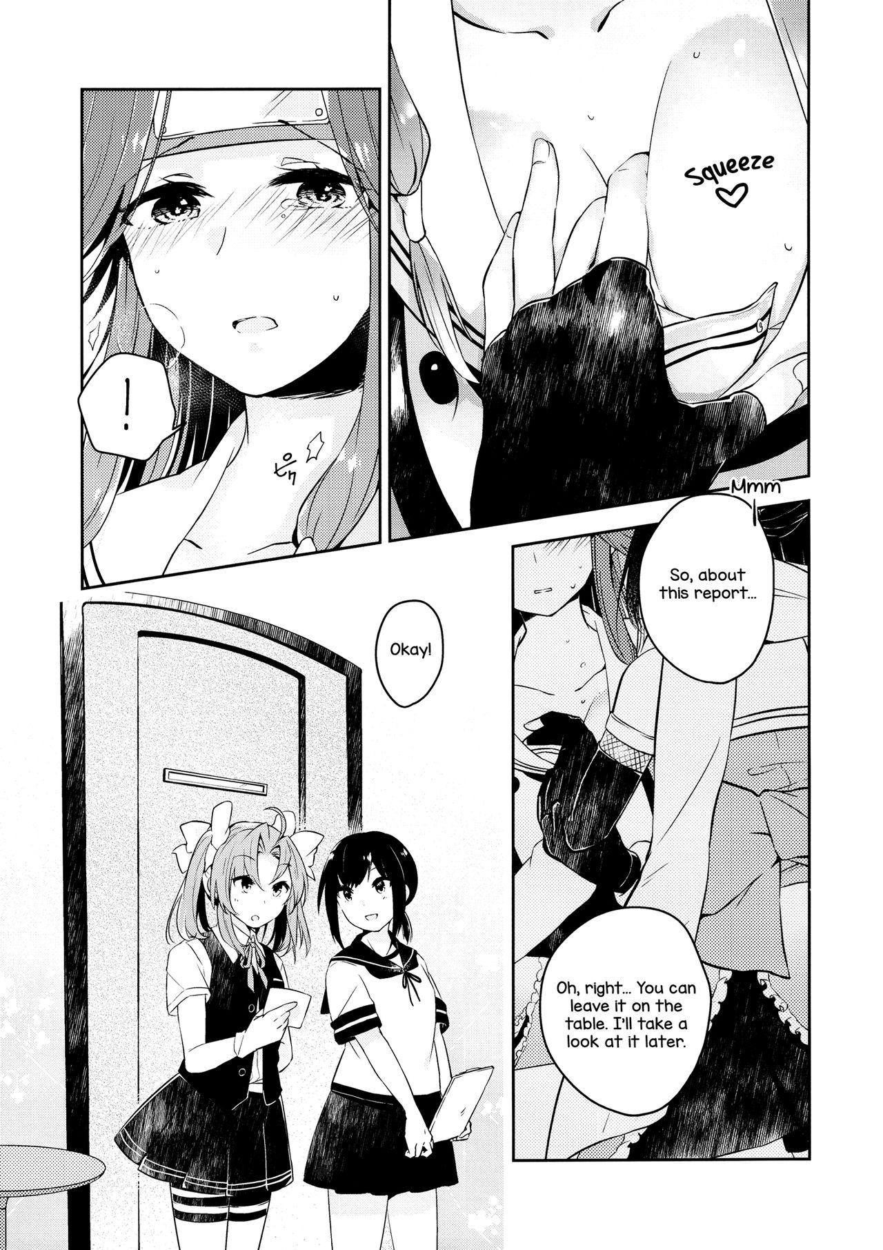 (C92) [Kaleido Circus (Nagihashi Coko)] TOP SECRET (Kantai Collection -KanColle-) [English] [Yuri-ism] page 7 full