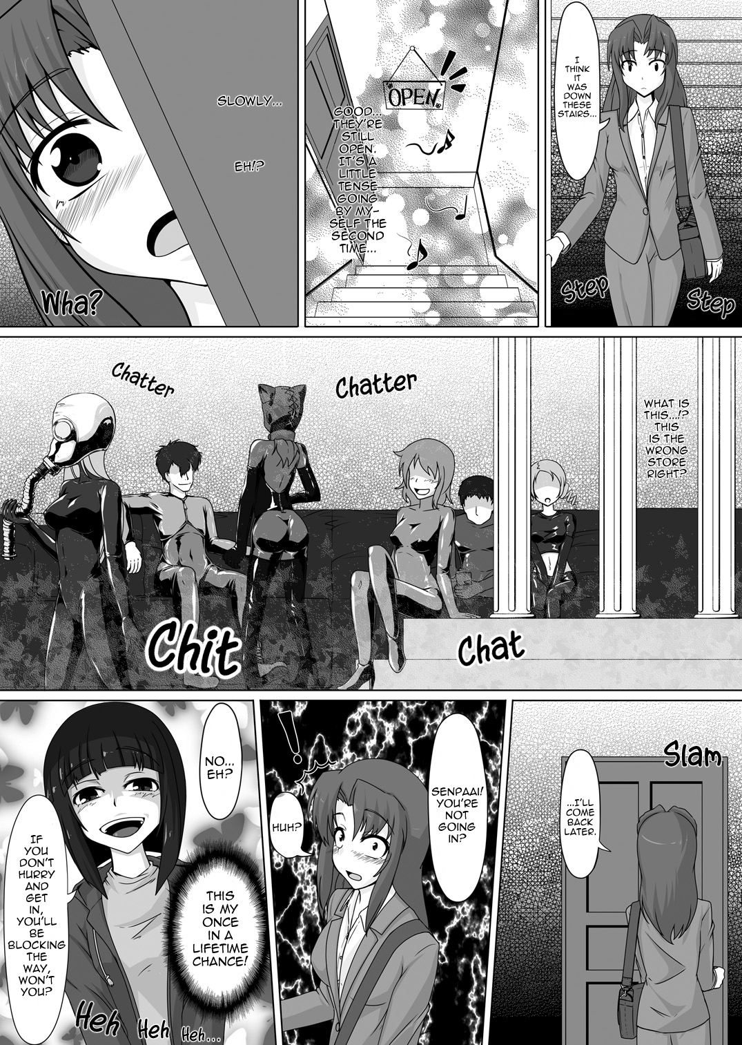 [Nyanko no me (Tamakko)] Gomu Fechi! Rubber de Watashi o Tojikomete ♪ | Rubber Fetish! Encase Me with Rubber! ♪ [English] [Digital] page 9 full