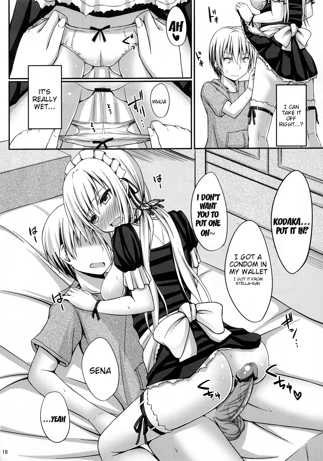 (C80) [shakestyle (ShAKe)] Boku wa Sena to Ichaicha shitai | I Want to Flirt Around With Sena (Boku wa Tomodachi ga Sukunai) [English] {doujin-moe.us} page 17 full