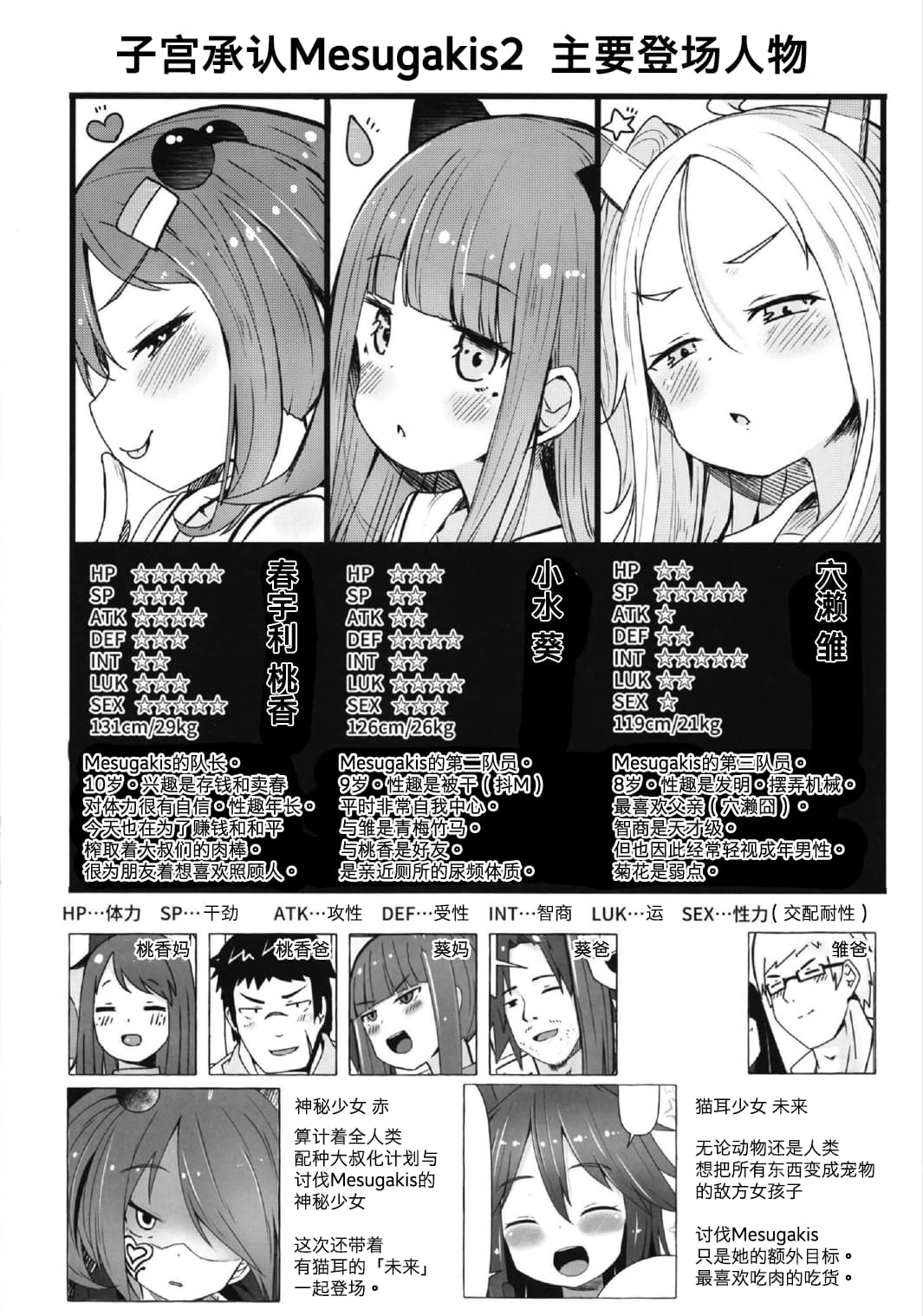 [Menteisho (Menteiyakuna)] Shikyuu Shounin Mesugakis 2 [Chinese] [Digital] page 9 full