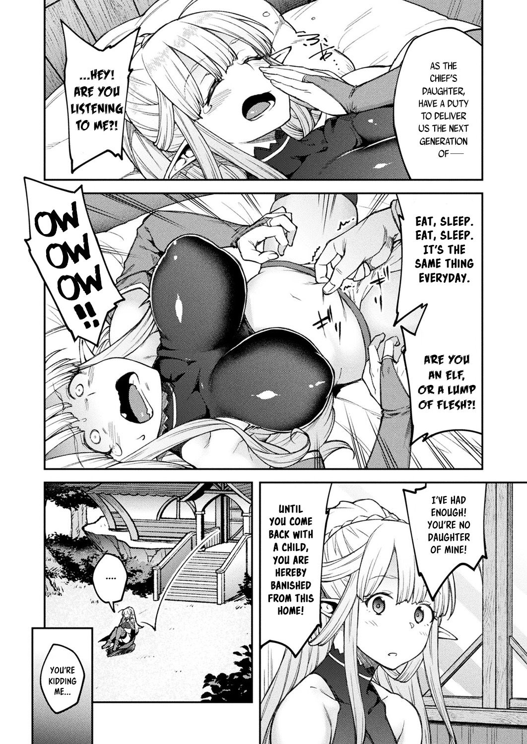 [Hiroya] Himono Elf, Kozukuri o Suru. (COMIC Unreal 2019-04 Vol. 78) [English] [snapte] [Digital] page 2 full