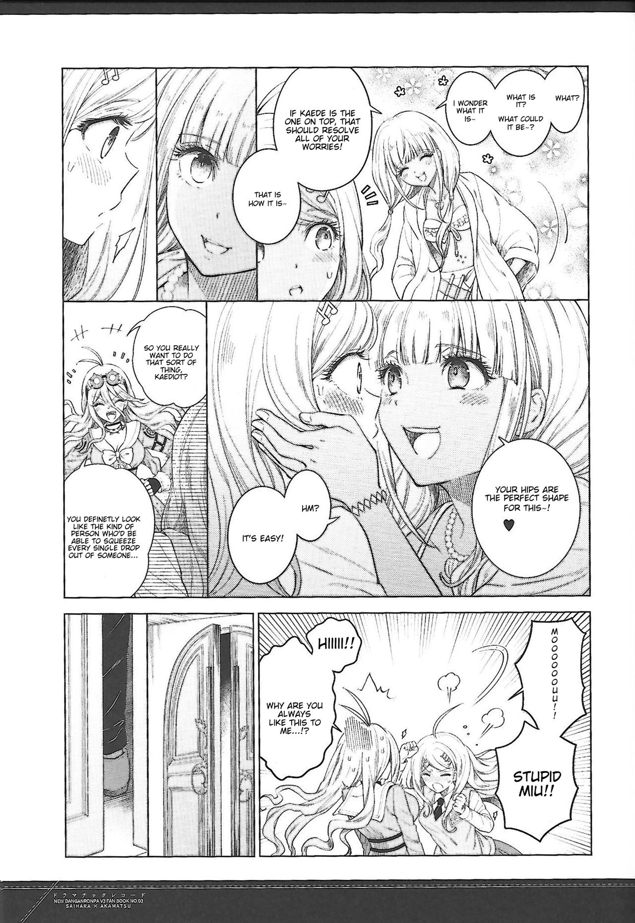 (SC2017 Summer) [Platina Blonde (Mizutama)] Dramatic Record (New Danganronpa V3) [English] page 10 full