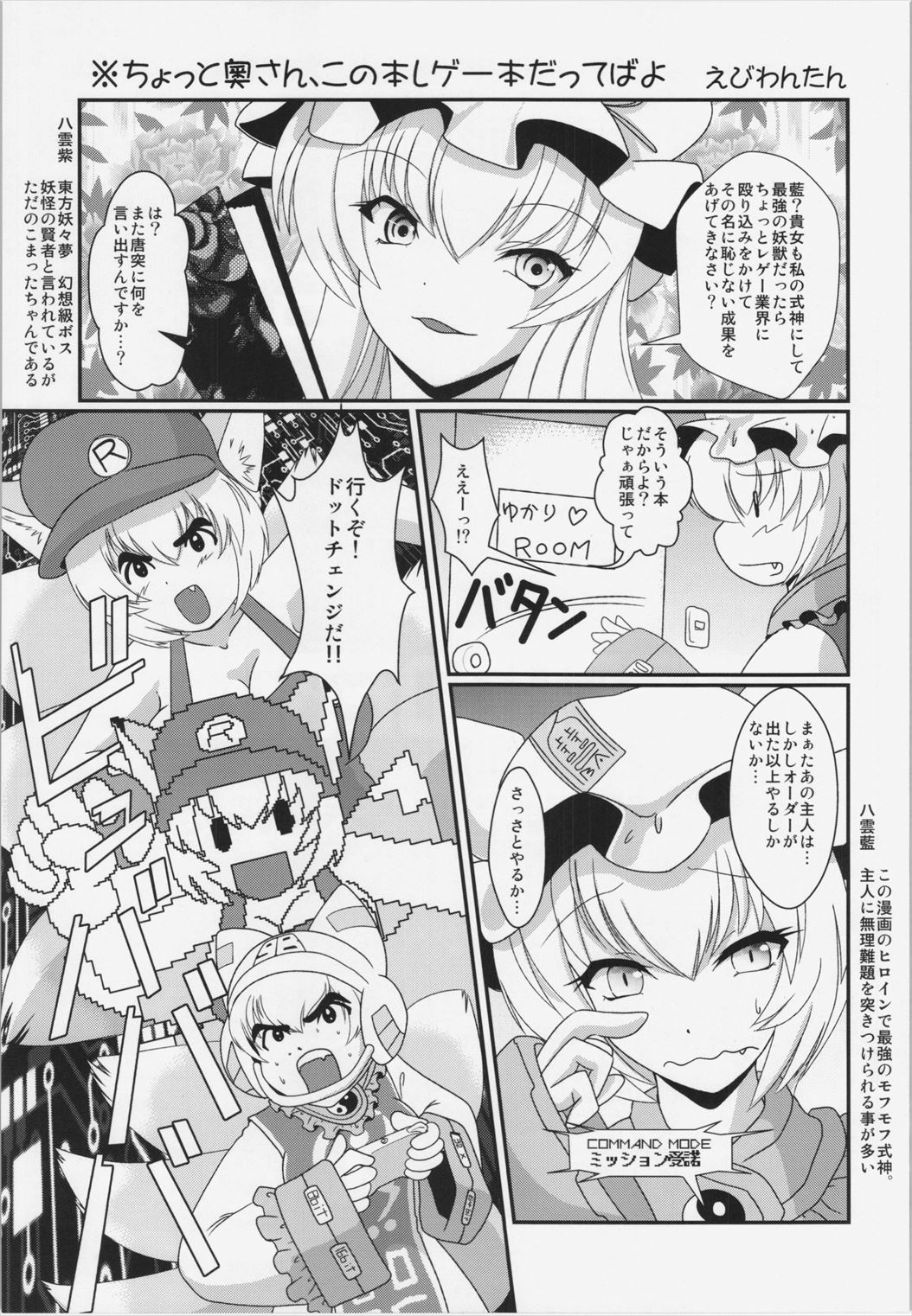 [Hinaprin, Kitsunenomori (Various)] TechnoEros (Touhou Project) page 3 full
