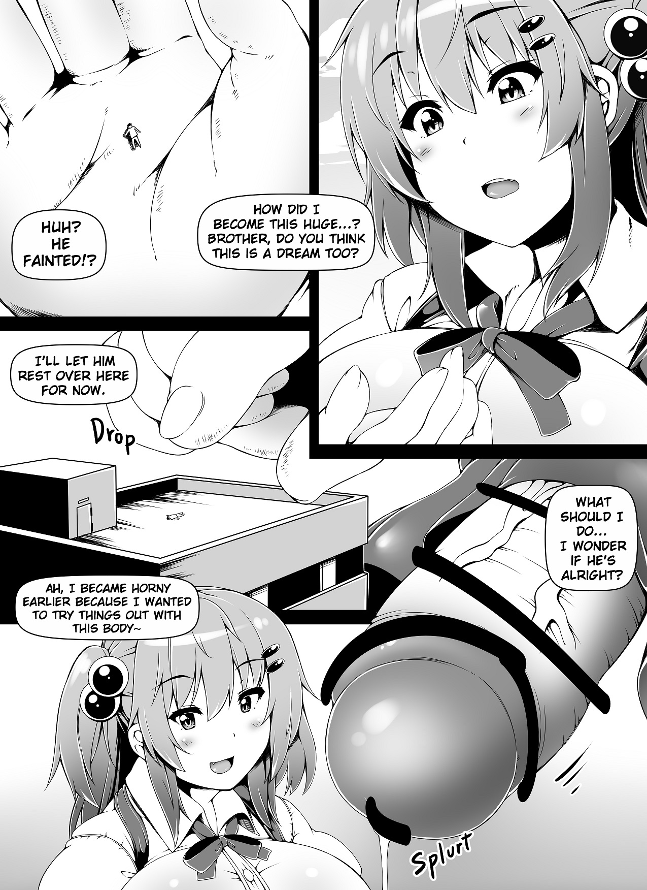 [toka] Little Futanari Sister Dream (english/japanese) page 11 full