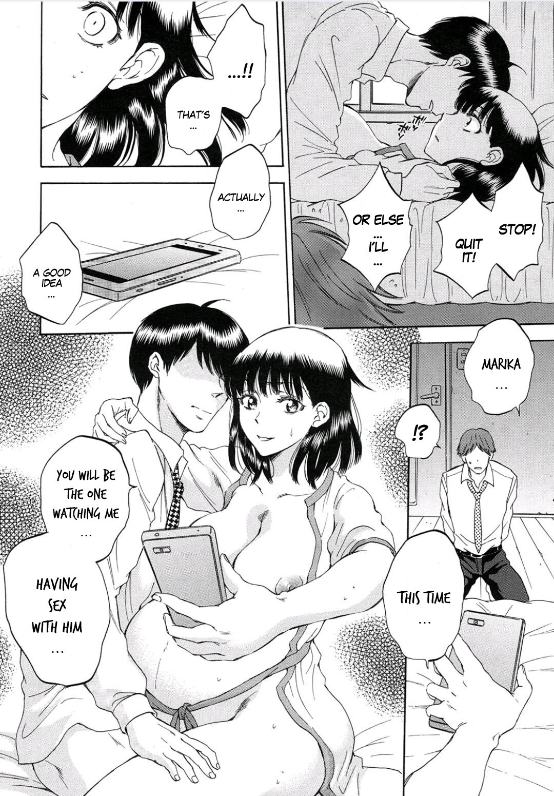 [Sabusuka] Tsuma toiu Sekai ~Ikeda Marika no Baai~ (COMIC Mugen Tensei 2015-09) [English] [gender.tf] page 26 full