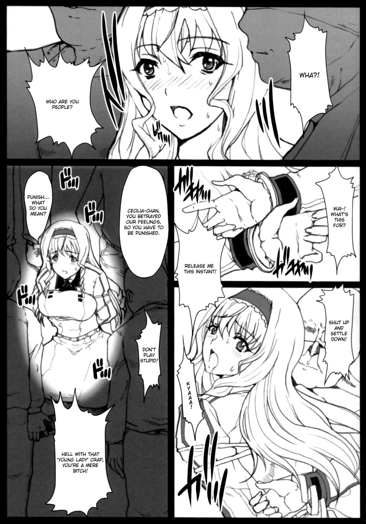 (COMIC1☆5) [Neko to Hato (Hatoya Mameshichi)] Aoi Namida (Infinite Stratos) [English] [Usual Translations] page 7 full