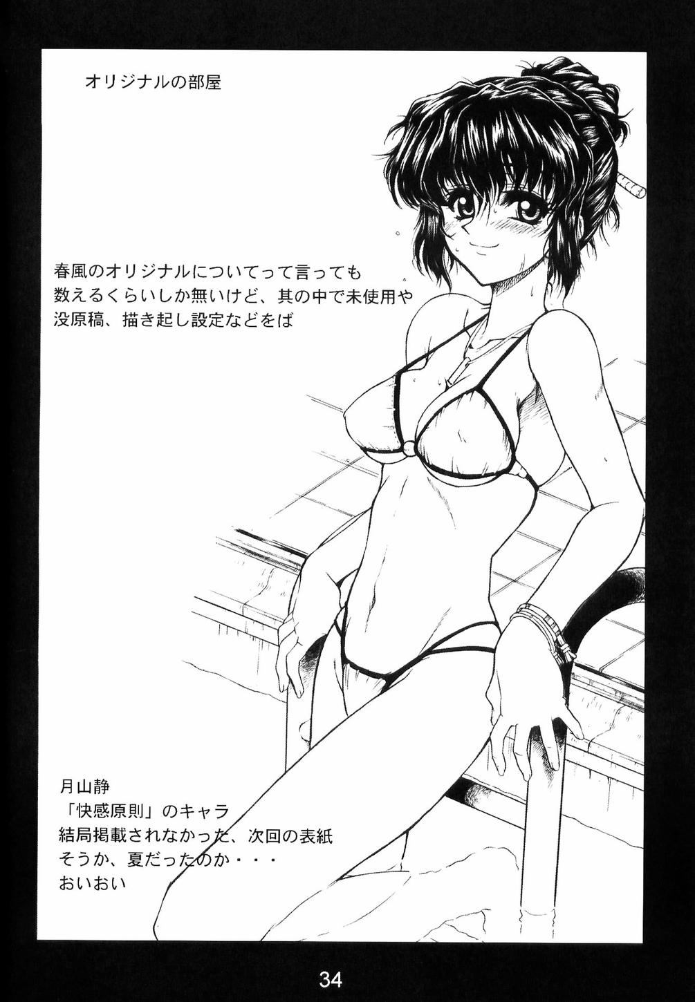 (C63) [AXZ (Harukaze Koucha)] Akugou Sanmai Ni | BLACK BOX (Neon Genesis Evangelion) page 32 full