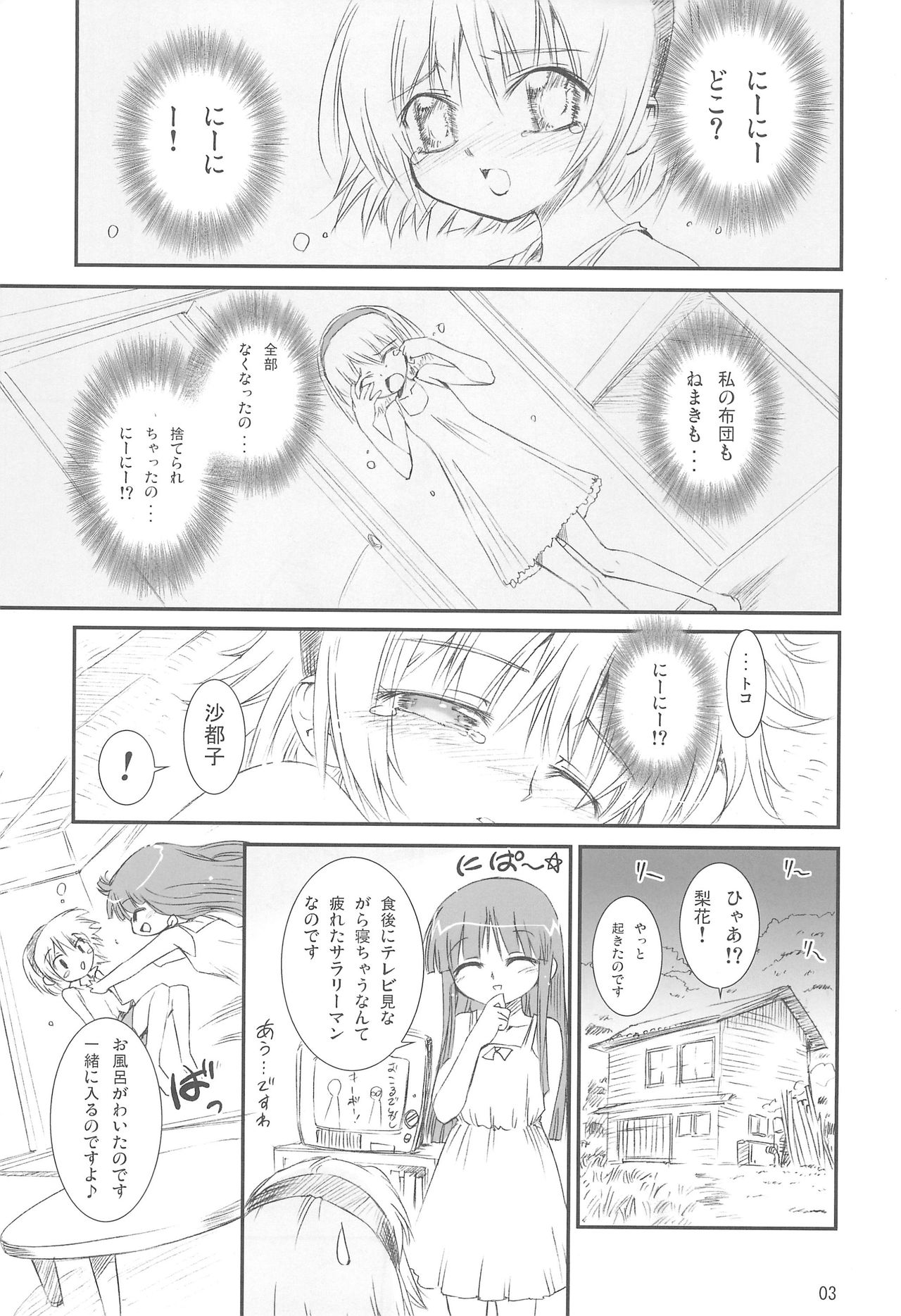 [Anekono-Techo (Koume Keito)] Kokoro no Iremono (Higurashi no Naku Koro ni) [2005-05-20] page 3 full