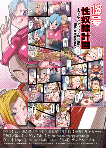 [Yuzuponz (Rikka Kai)] 18-gou Sei Dorei Keikaku -Bulma to Krillin no Kyoubou de 18-gou ga Ochiru Made- (Dragon Ball Z) [Digital] - page 17