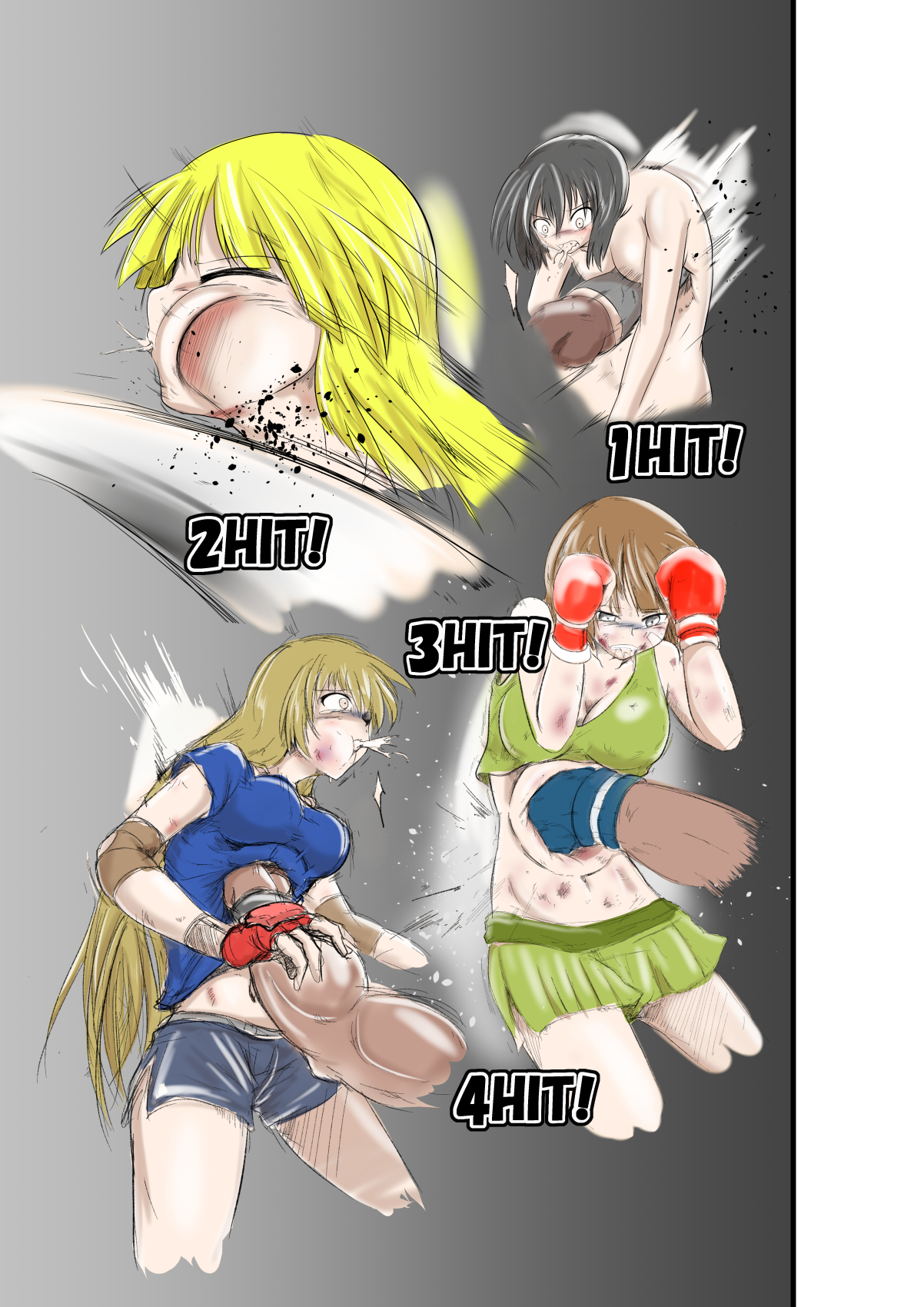 [purgatory (Shaa)] rough sketch of blow ryona page 2 full