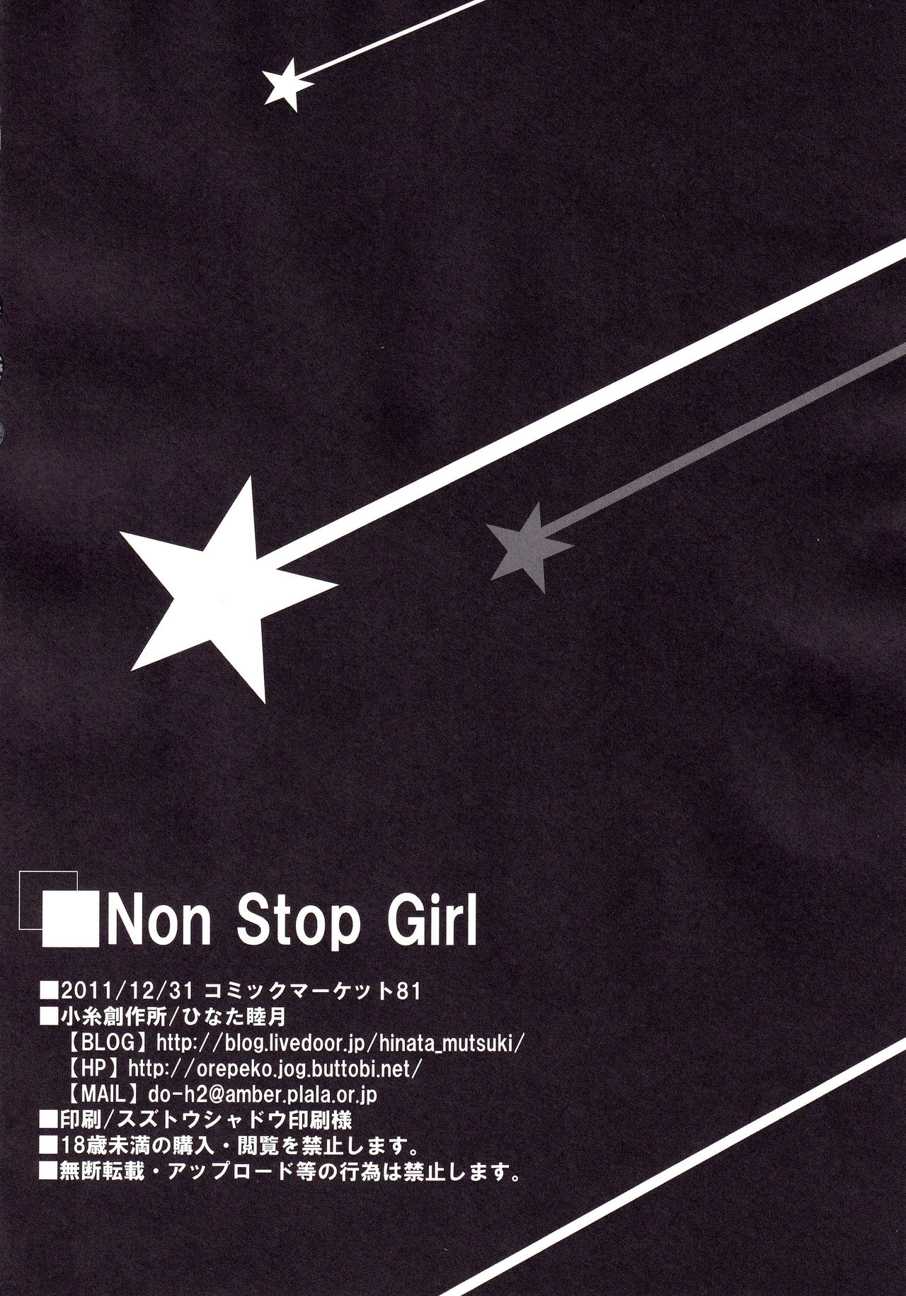 (C81) [Koito Sousakusho (Hinata Mutsuki)] Non Stop Girl (THE iDOLM@STER) page 21 full