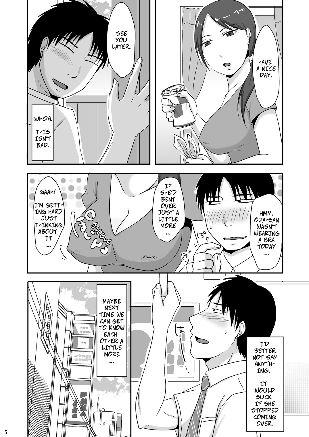 [TTSY (Kurogane)] Otonari-san to Enkou Seikatsu | With My Neighbor 1: Compensated Dating [English] [CopyOf] page 5 full