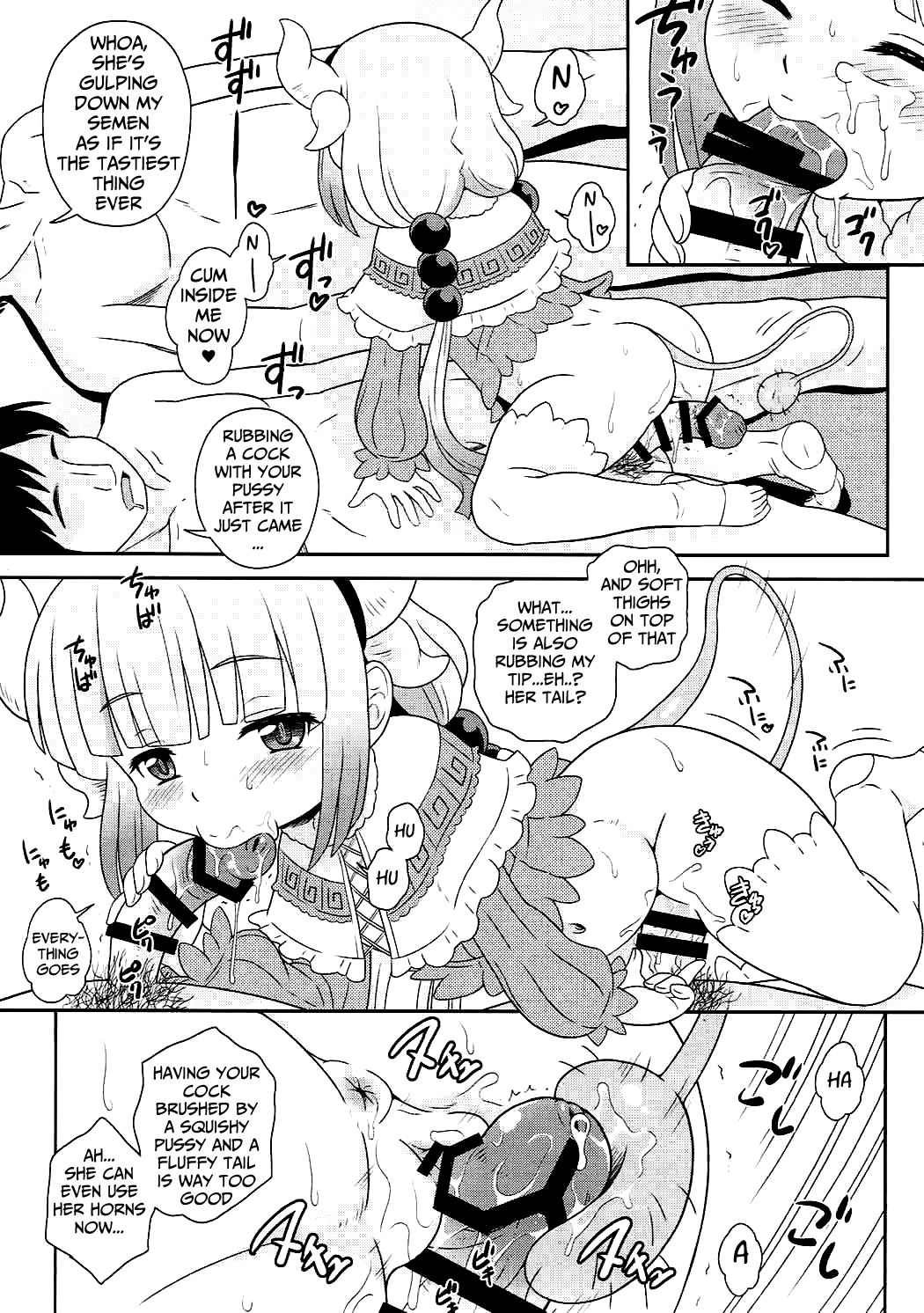 [Taikan Kyohougumi (Azusa Norihee)] Hatsujouki no Kanna-chan to Kamuix (Kobayashi-san-chi no Maid Dragon) [English] [Mongolfier] [2017-08-25] page 7 full