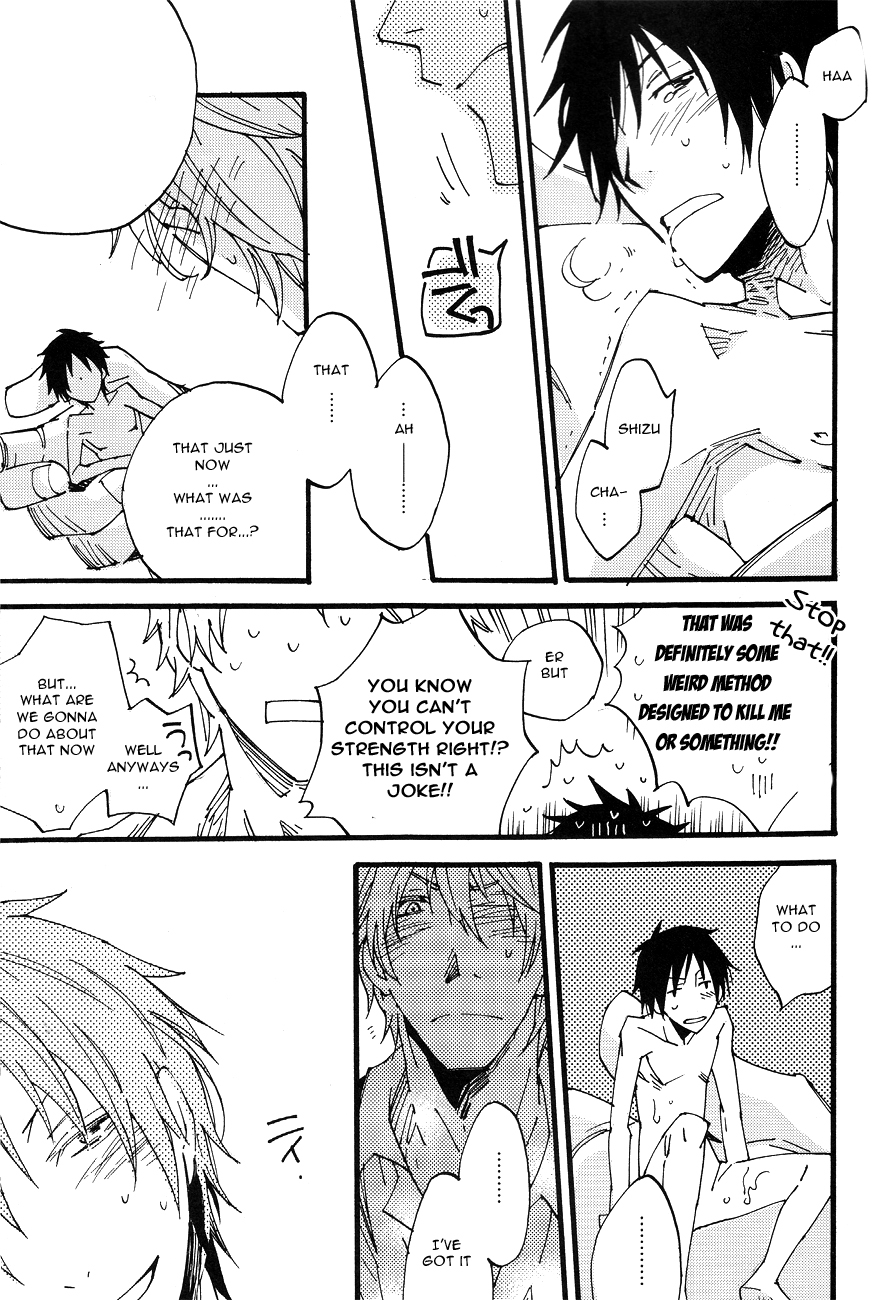 (C79) [Kaiten Mokugyo (Makimura Maki)] Heiwajima-kun no Nomi Mushi (Durarara!!) [English] [Mokkachi] page 23 full