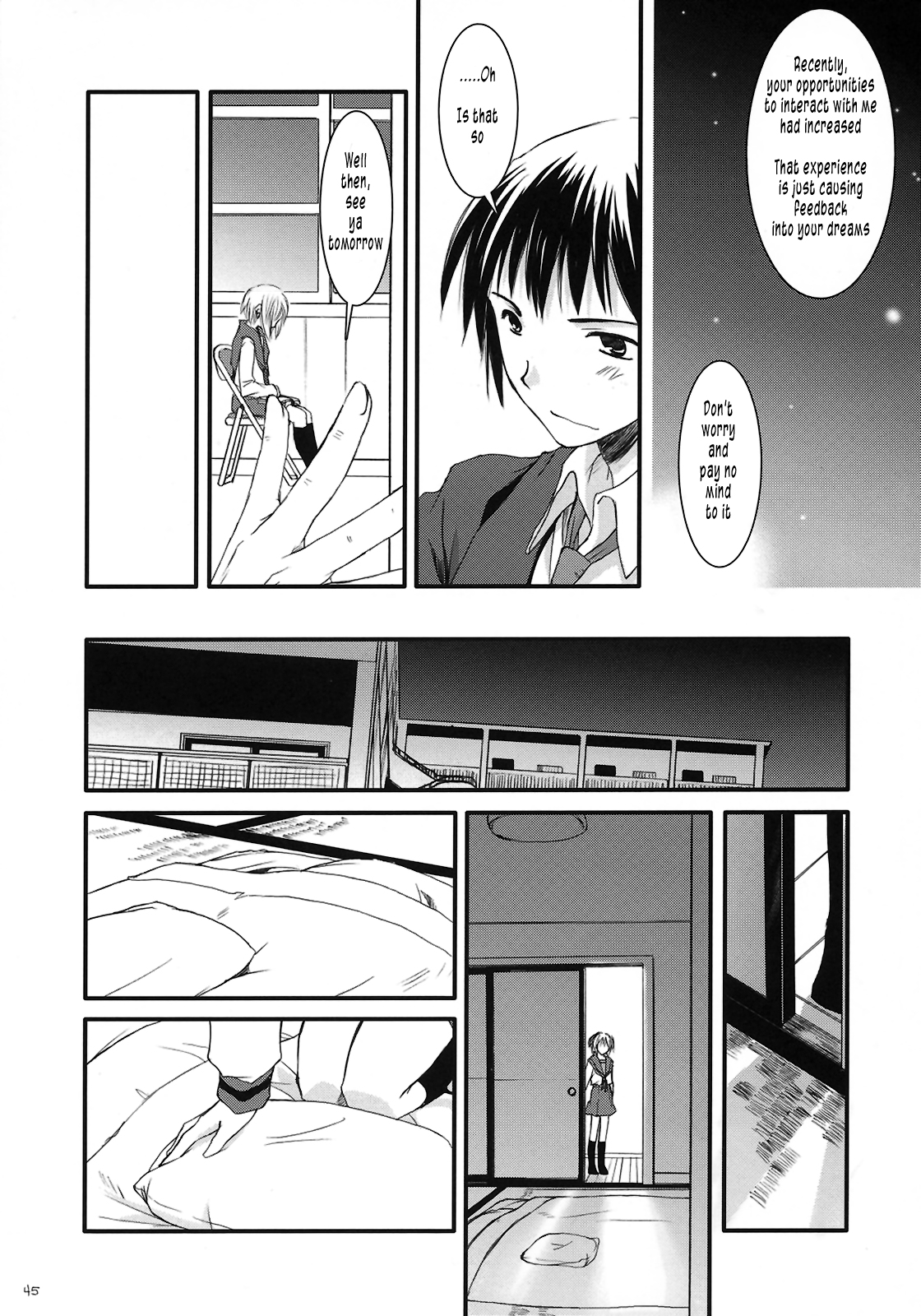 (SC33) [Digital Lover (Nakajima Yuka)] D.L. Action 37 (The Melancholy of Haruhi Suzumiya) [English] [Tonigobe] page 45 full