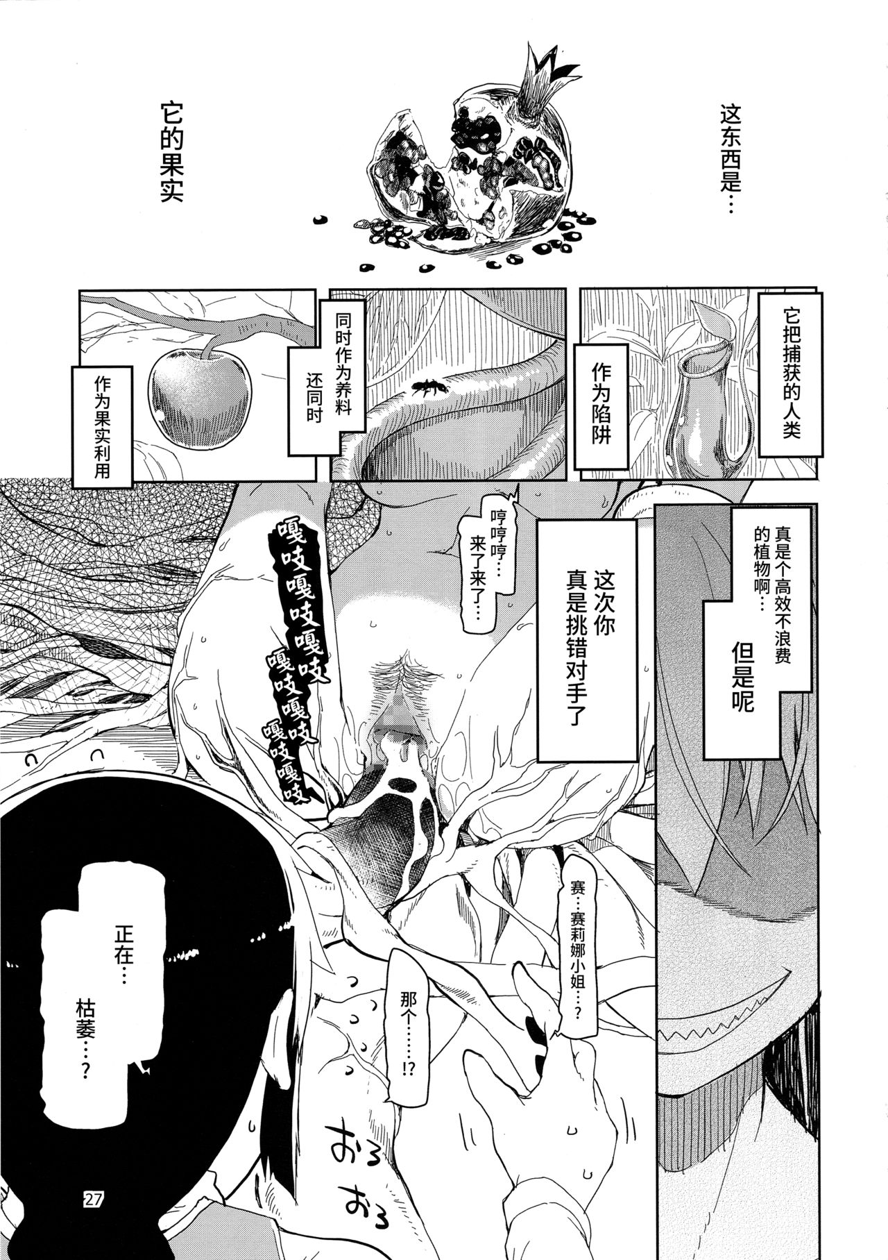 (C90) [Metamor (Ryo)] Dosukebe Elf no Ishukan Nikki 2 [Chinese] [无毒汉化组] page 28 full