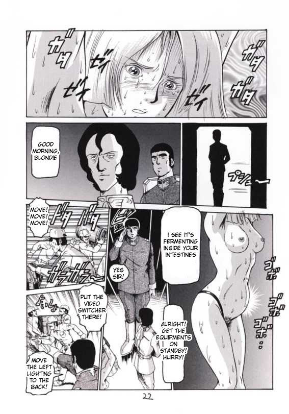 (C60) [Skirt Tsuki (Keso)] Kinpatsu A (Mobile Suit Gundam) [English] [desudesu] page 21 full