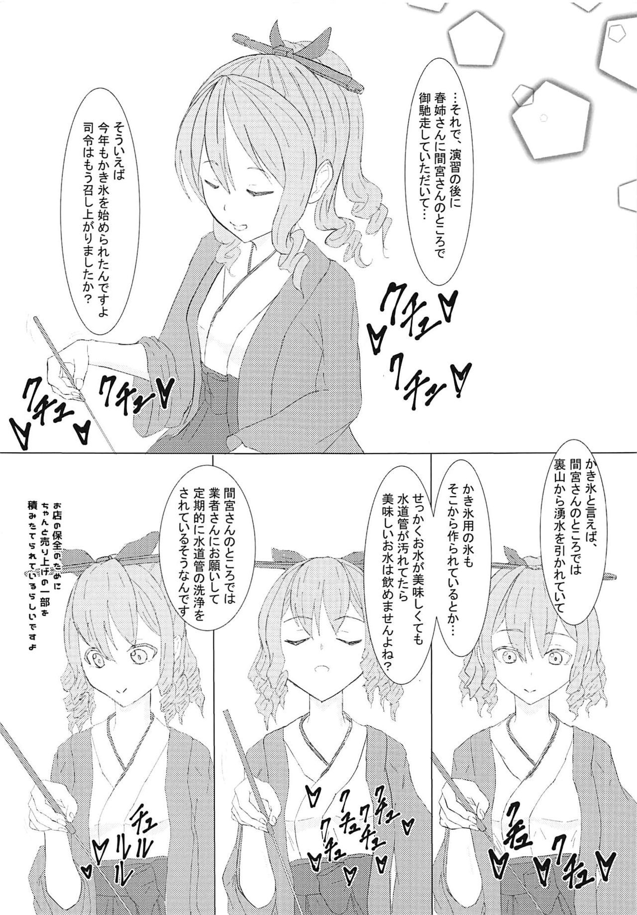 (C94) [Sanshokukakuzatou (Miri@)] Shasei! Bokki Inkei Kyoushuu Sakusei! (Kantai Collection -KanColle-) page 2 full