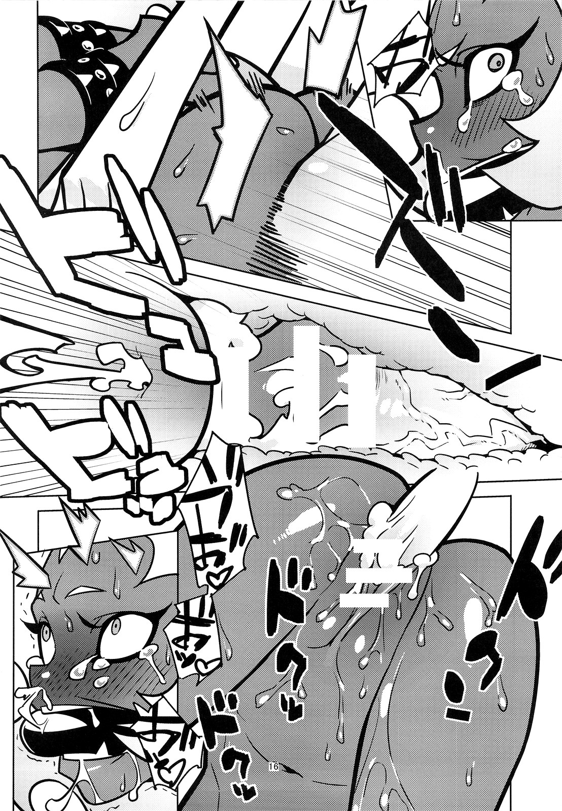 [Hamanasu Chaya (Hamanasu)] Oshioki! Demon Sisters (Panty & Stocking with Garterbelt) page 17 full