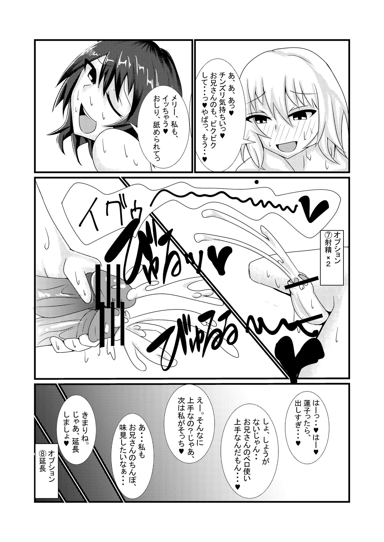 [Yatsuatari (Ardens)] Hifuu Club de Homo Suru Hon (Touhou Project) [Digital] page 10 full