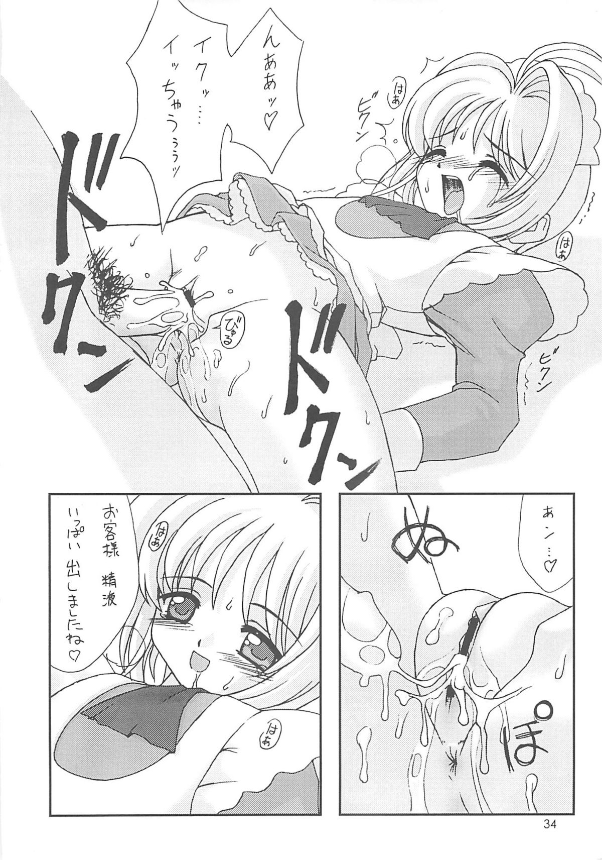 (C58) [Chokudoukan (Hormone Koijirou, Marcy Dog)] Please Teach Me 3 (Cardcaptor Sakura) page 35 full