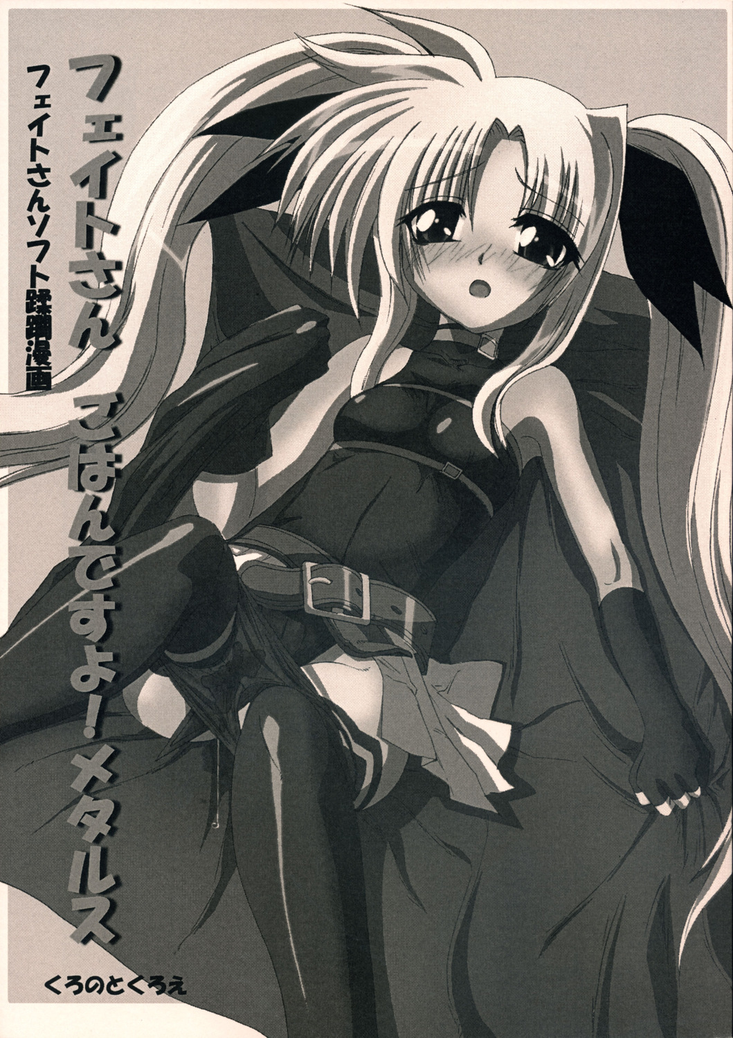 [Kurono to Kuroe (Kurono)] Fate-san Gohan Desuyo! Metals (Mahou Shoujo Lyrical Nanoha) page 1 full