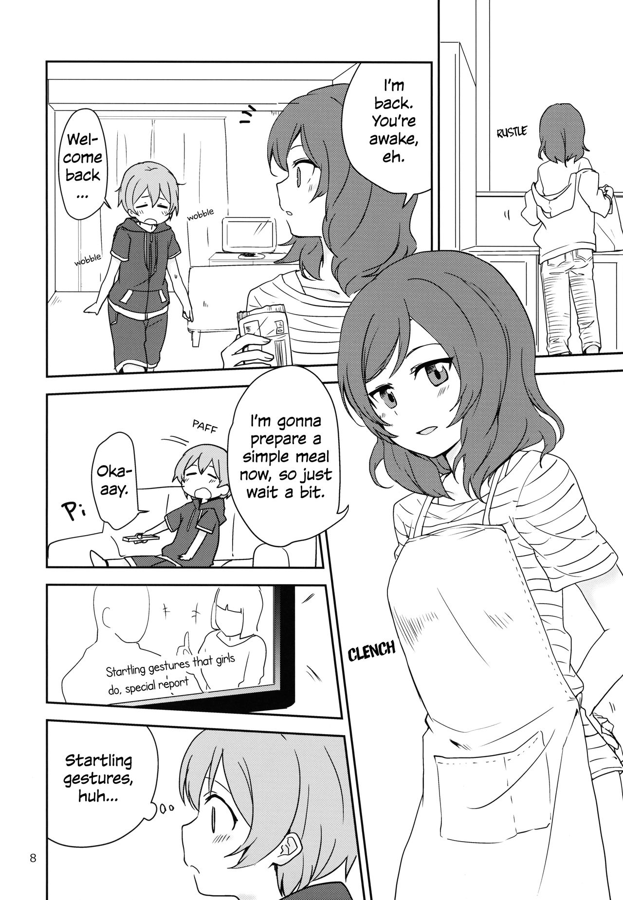 (C90) [Kurocan, Toramadara. (Itsuki Kuro, Ryuuga Ookami)] Dokodemo Issho (Love Live!) [English] [WindyFall Scanlations] page 8 full