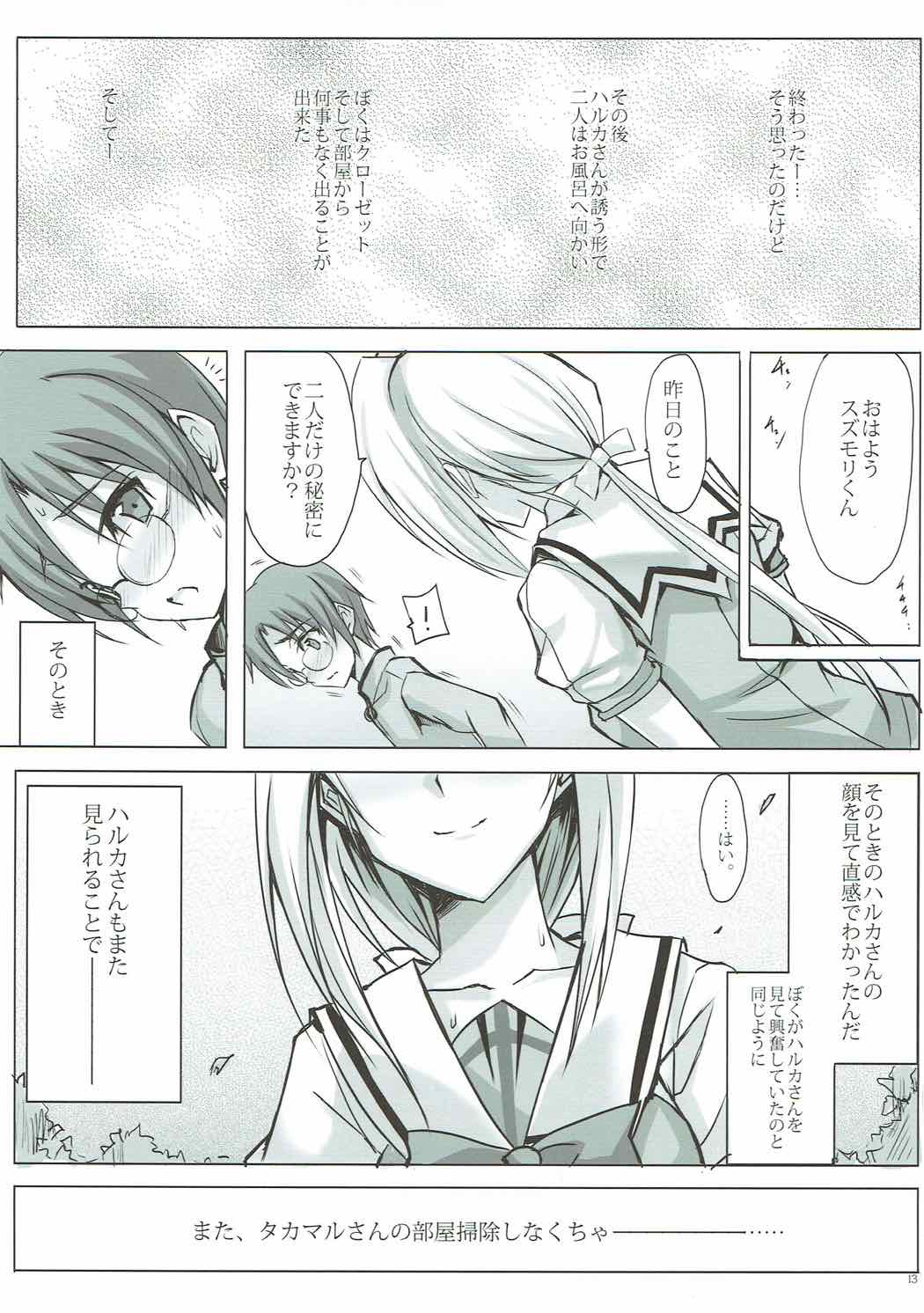 (C90) [Veronica no Ha (Noba)] Haruka Mirare ~Akogare wa Aoi Shoudou o Karitate~ (Choukou Sennin Haruka) page 12 full