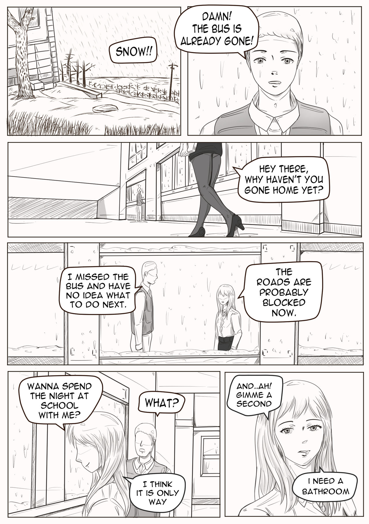 Tears of crossdressing sensei (First version) page 6 full