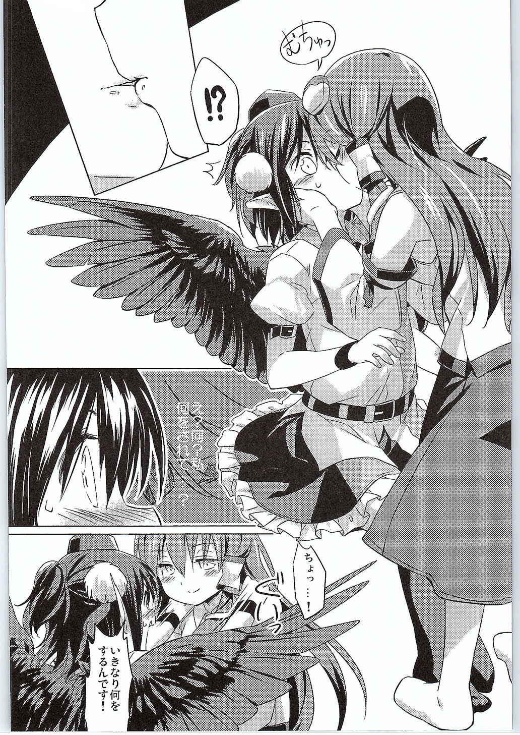 (Reitaisai 12) [Animal Passion (Yude Pea)] Karasu Tengu to Kashikoku Tsukiau Hou (Touhou Project) page 7 full