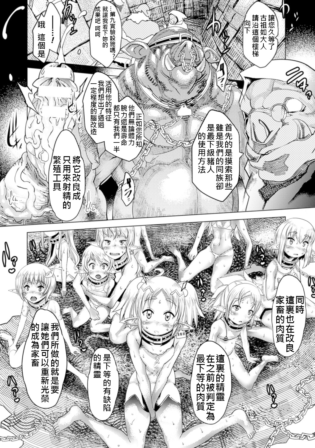 [Amagi Michihito] Dai San Elf Bokujou (Bessatsu Comic Unreal Ningen Bokujou Hen Vol. 5) [Chinese] [LJY个人汉化] [Digital] page 12 full