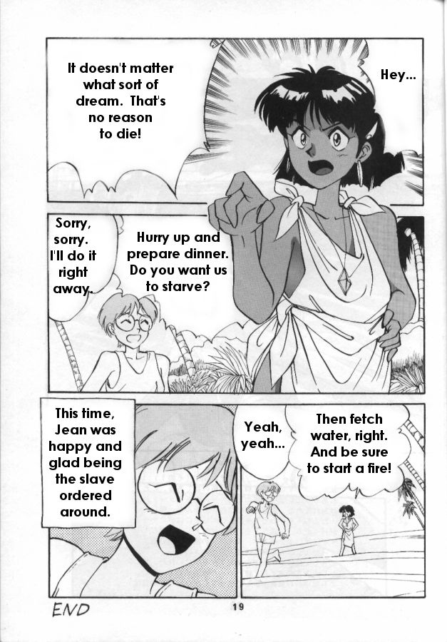 [T] Nadia ga suki! | Nadia Closest Heaven! (Nadia, The Secret of Blue Water) [English] page 17 full