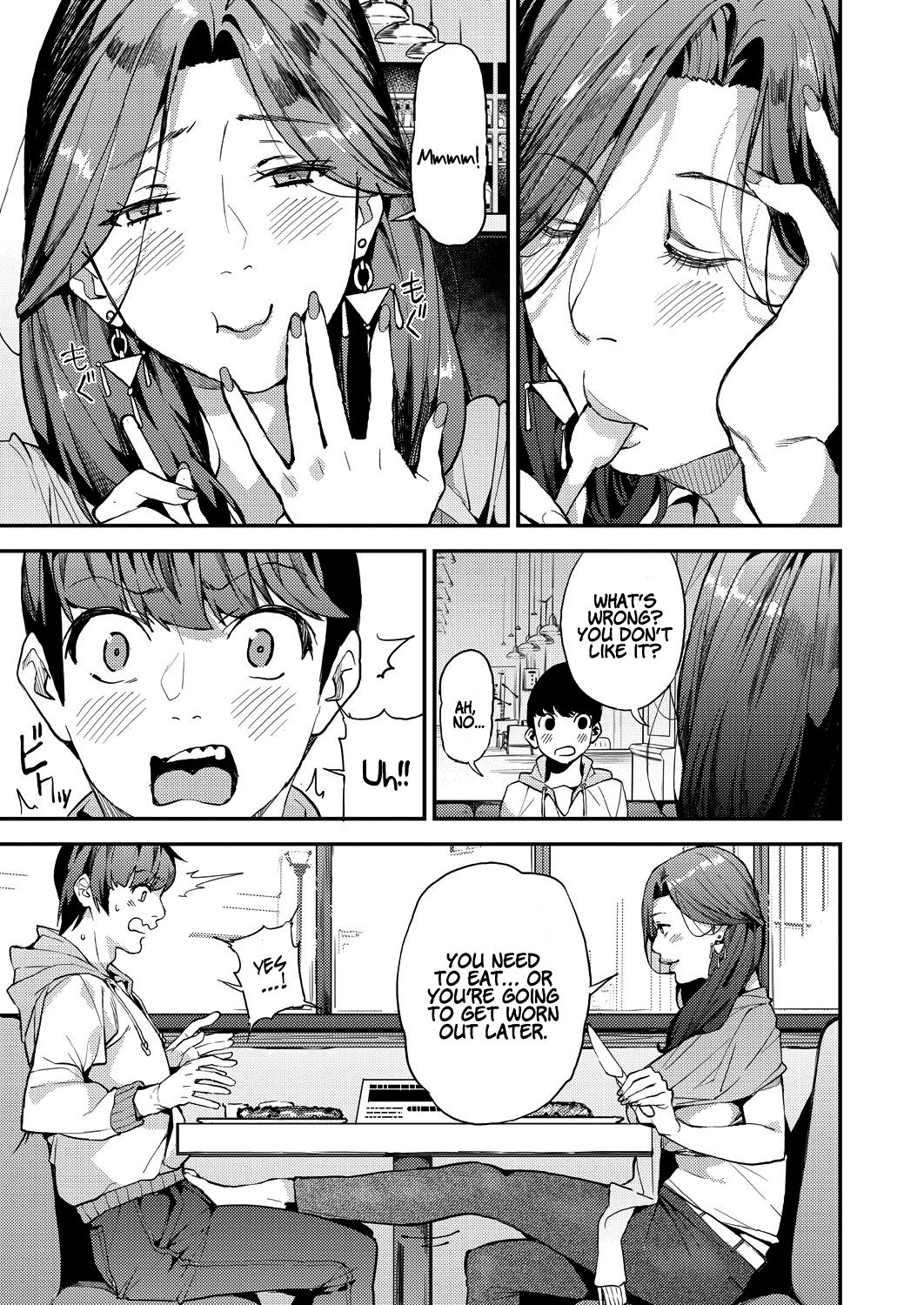 [Azukiko] Single Mother to Issho ni - Boku no Mamakatsu! 1 | Together with a single mother - My sugarmama! 1 (COMIC AUN 2019-12) [English] [Coffedrug] [Digital] page 5 full