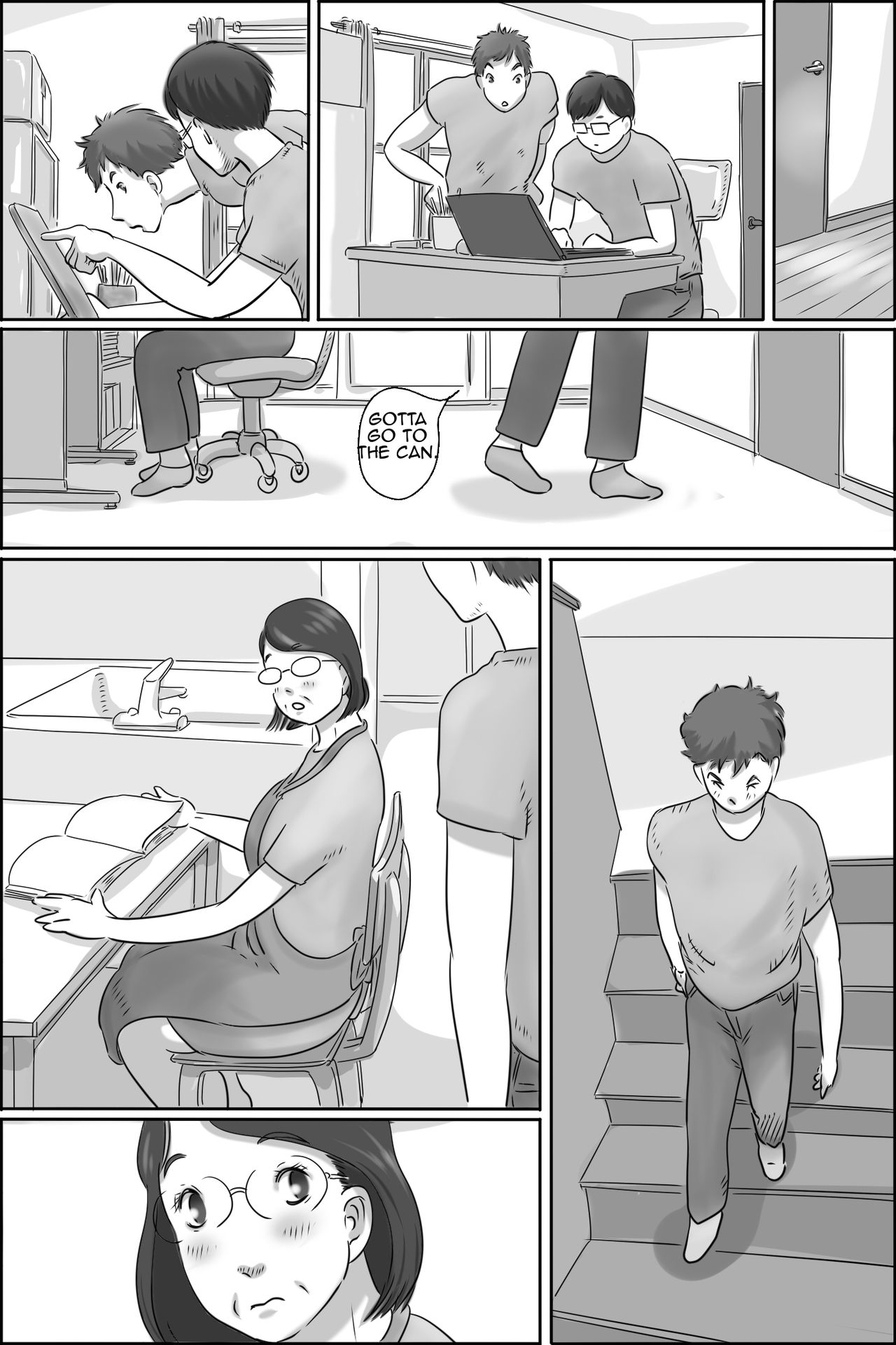 [Zenmai Kourogi] Osana Najimi no Kaa-san ni Onegai Shita Ken | Asking my Friend's Mother for a Favor [English] [Amoskandy] page 8 full
