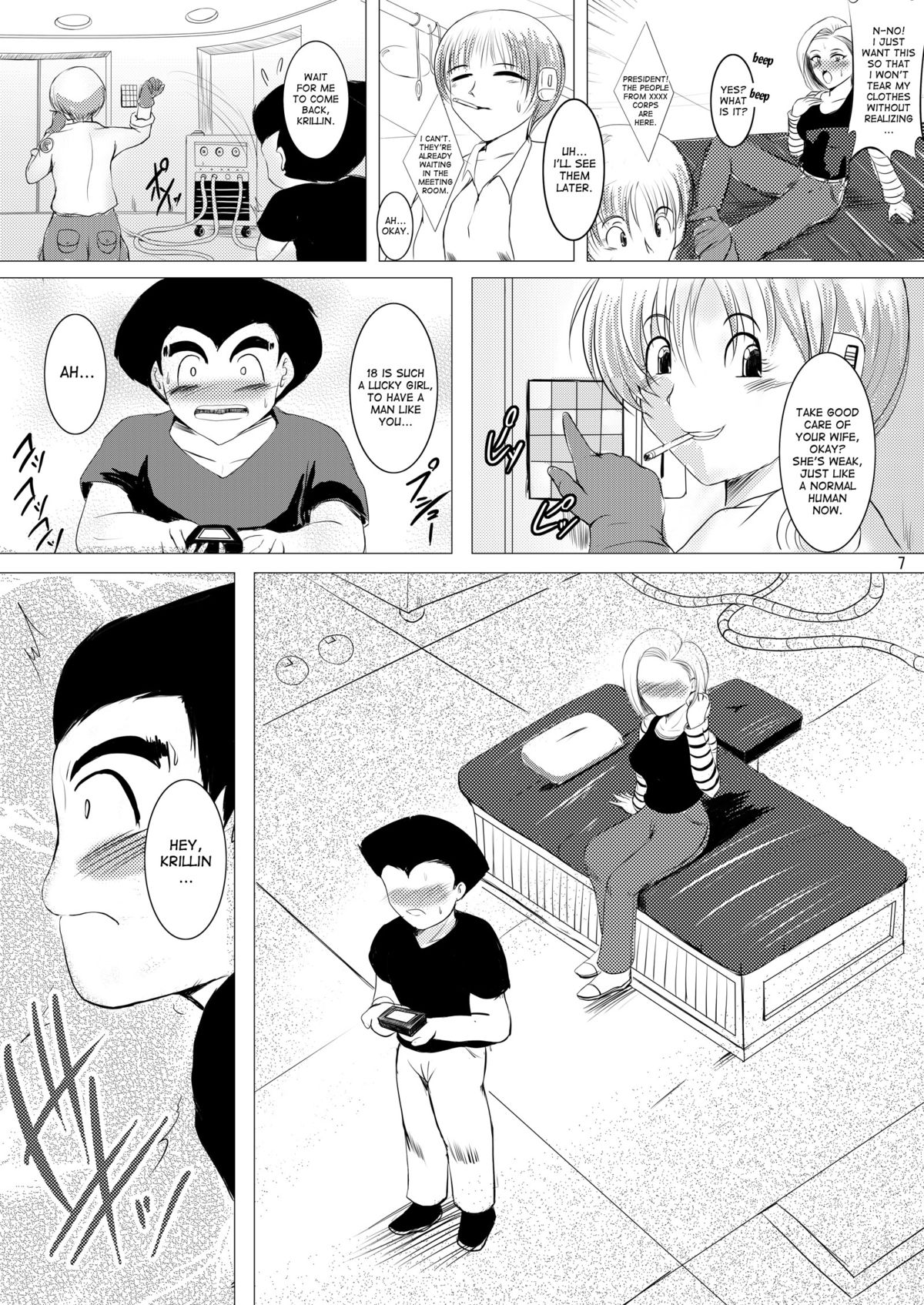 [Shouchuu MAC (Hozumi Kenji)] INFINITY18 (Dragon Ball Z) [English] [desudesu] [Digital] page 6 full