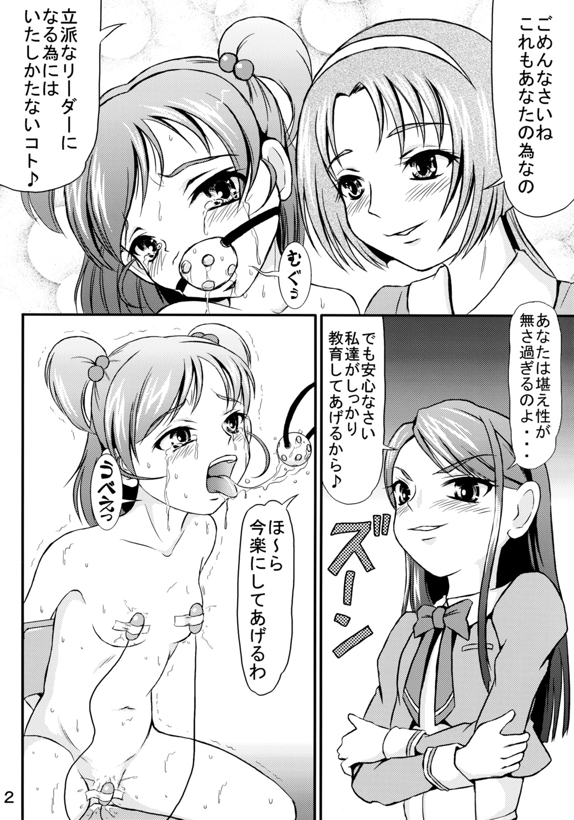 (C72) [Himitsu Doyoubi (Matsutaka Zon, Mii)] PINCH CHANCE (Yes! Precure 5) page 3 full