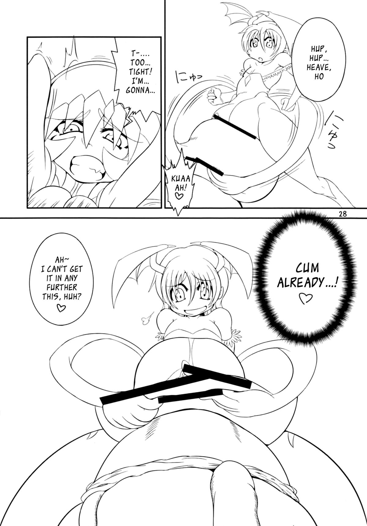 (C80) [Ratio1 (Ponhosikotu)] Vampires! (Darkstalkers) [English] [_ragdoll] page 28 full