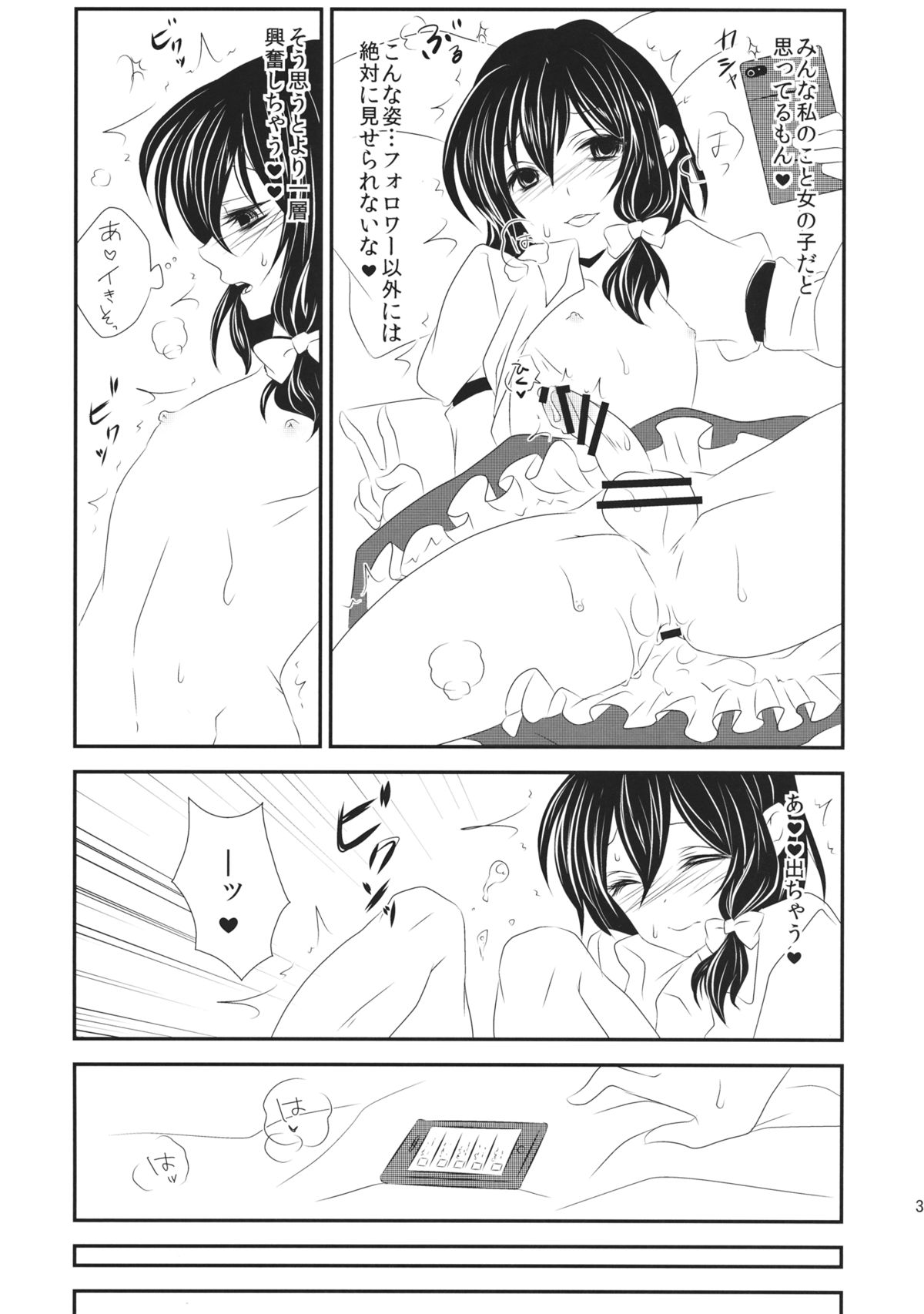 (C87) [Mimippu (Izumimipu)] Hifuu ga Otokonoko na Hon (Touhou Project) page 4 full